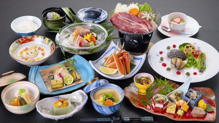 ＼グレードアップ／【新潟たべなせプラン】のどぐろ×本ズワイ蟹×あわびなど厳選特別料理【会場食】