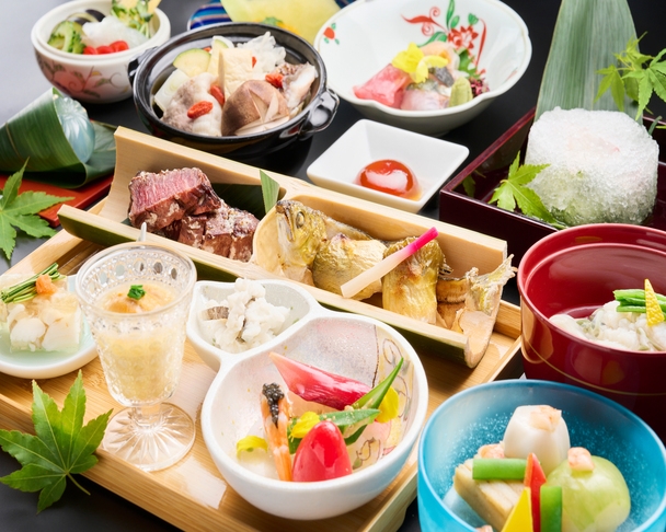 ◆夏季限定◆夏の涼味・風味・香味を味わう〜夏御膳〜