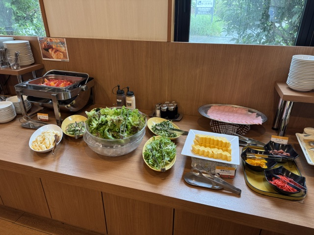 朝食バイキング