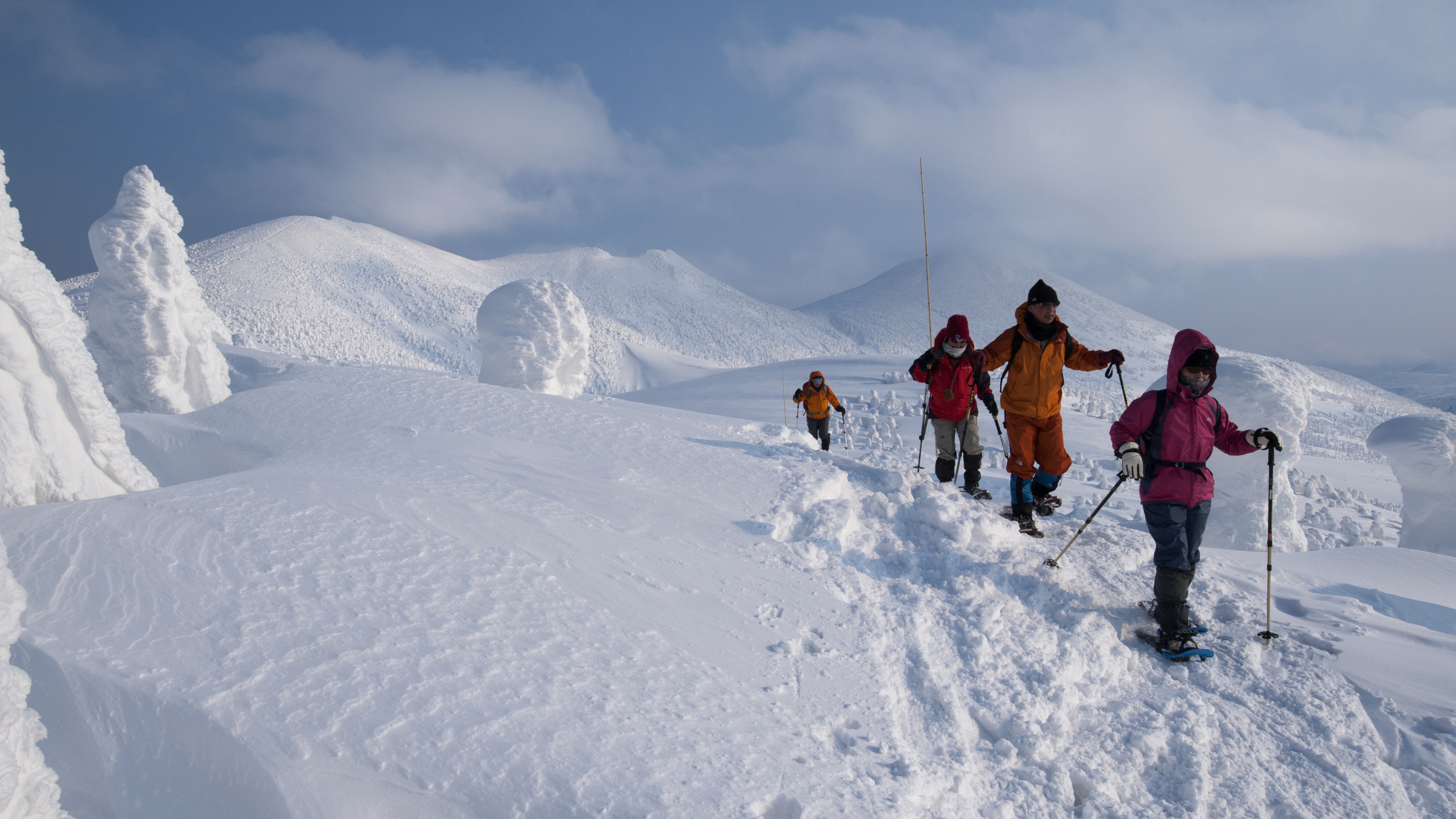 八甲田スノーハイキング