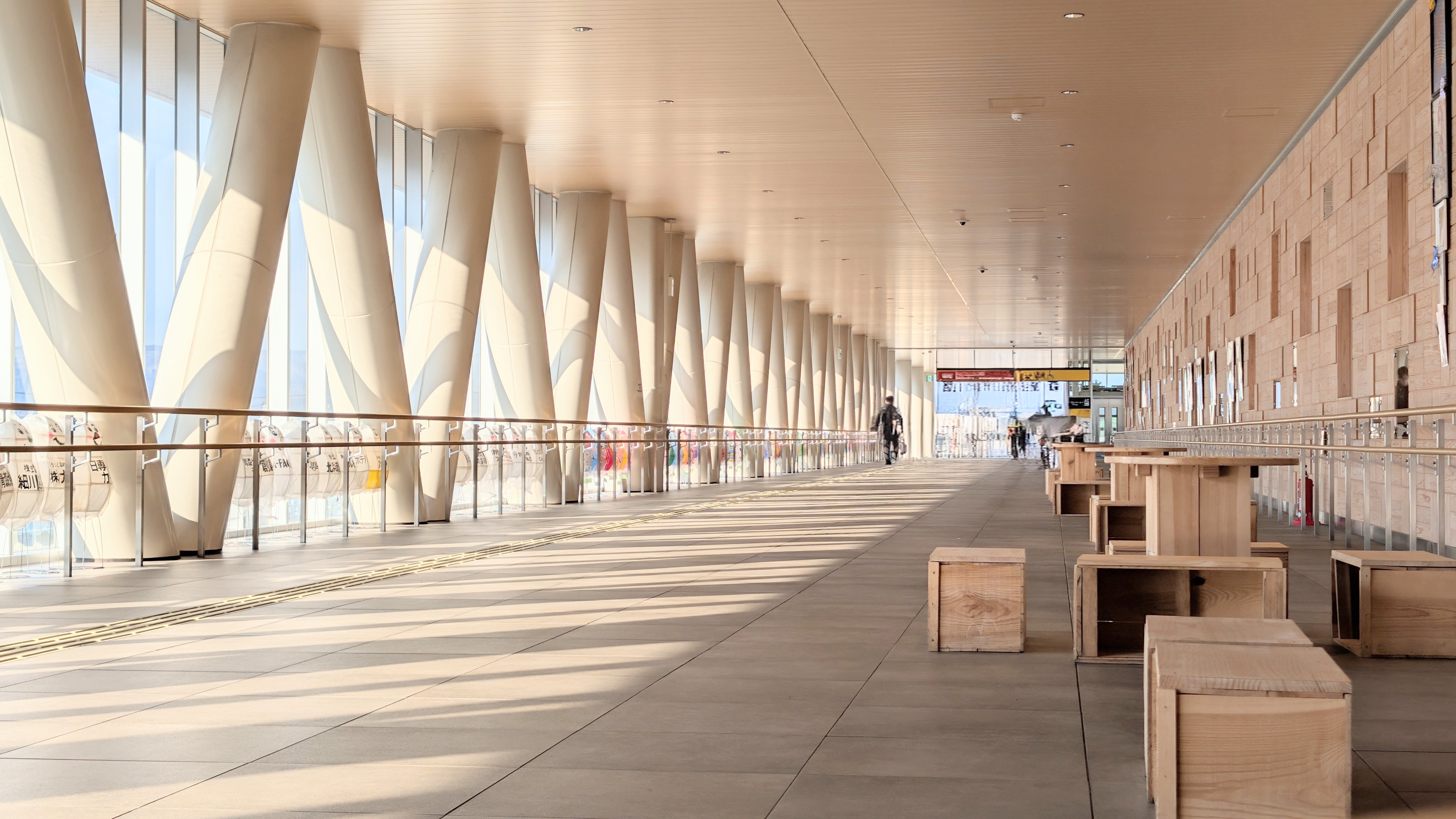 【JR青森駅】青森駅構内コンコース