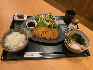 ■夕食レストラン　とんかつ定食