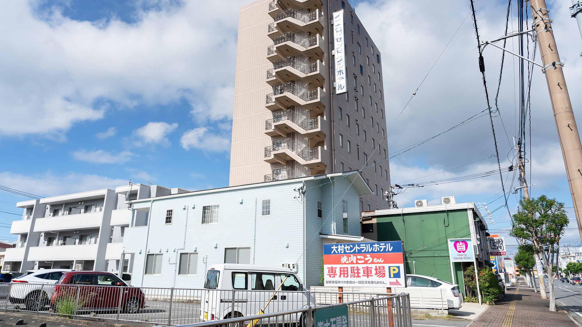 【第三駐車場】南（大村駅方面）にございます（宿泊者無料）