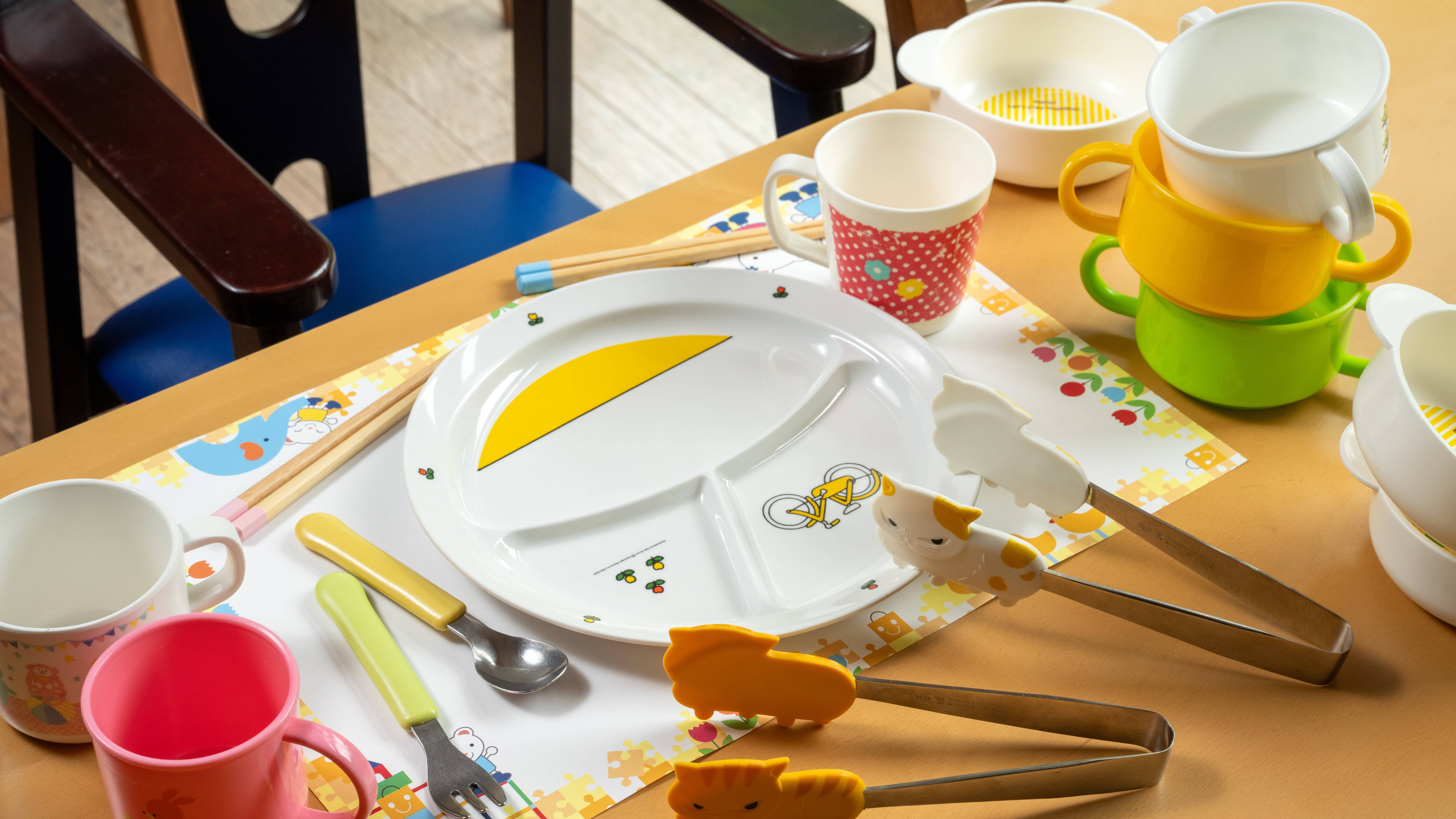 【お子様用貸出品】充実の貸出品♪カトラリー