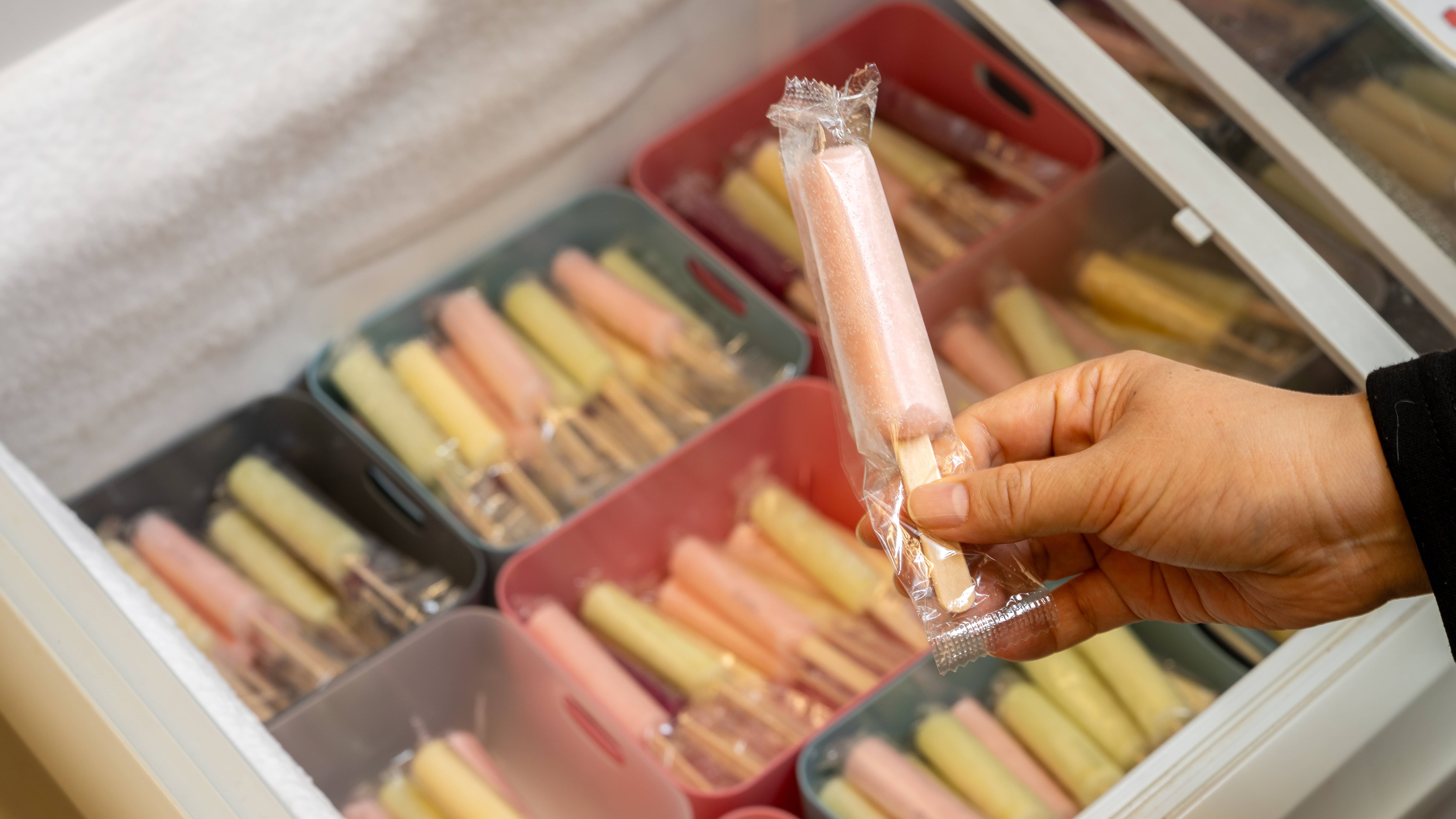 【フリーラウンジ】ラウンジにはアイスキャンディーも！温泉をお楽しみいただいた後にも♪