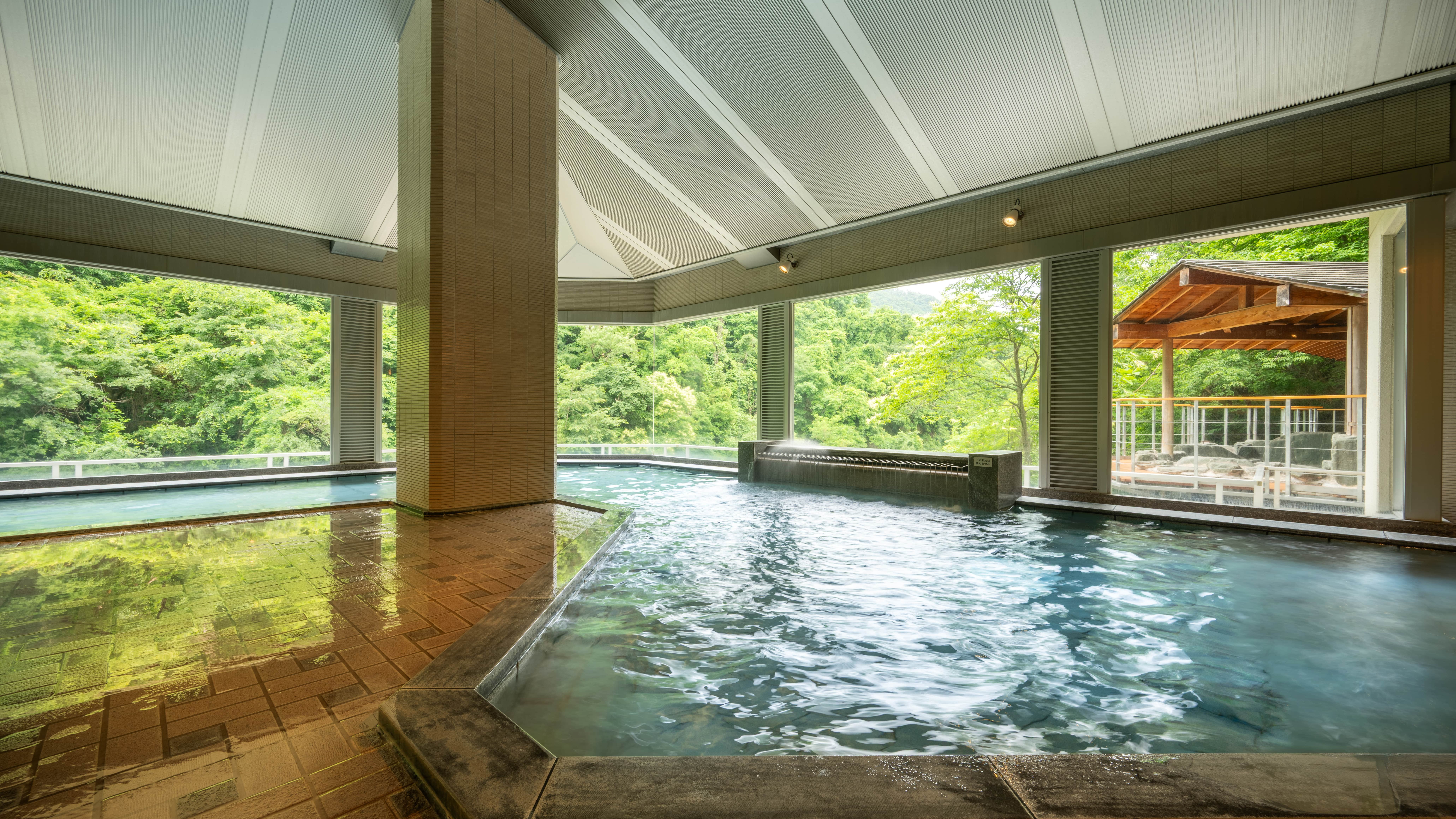 【大浴場 藤太の湯】この地域に伝わる開湯伝説にちなんで名づけられた大浴場◆広さは東北最大級です！