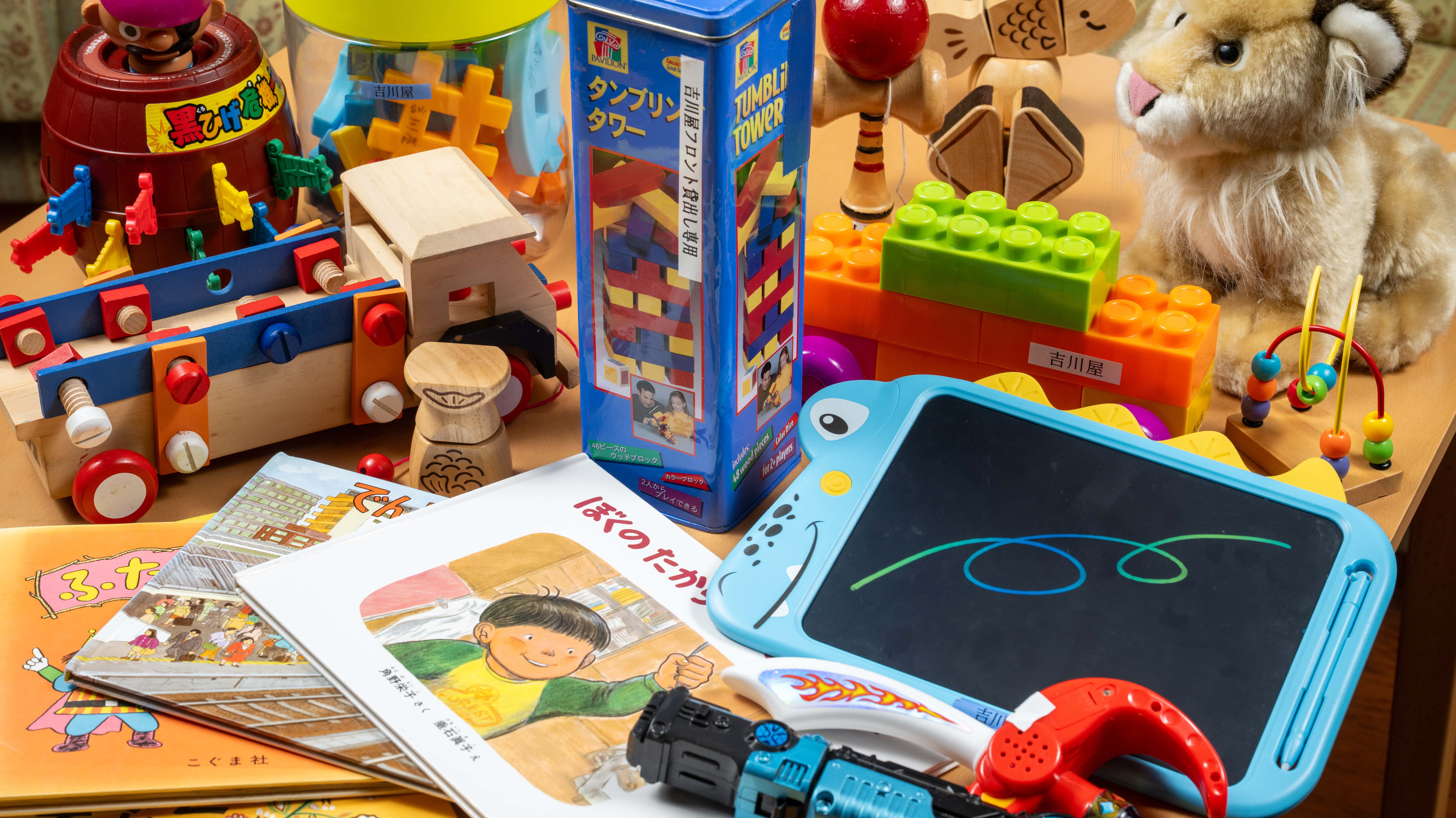 【お子様用貸出品】充実の貸出品♪おもちゃ