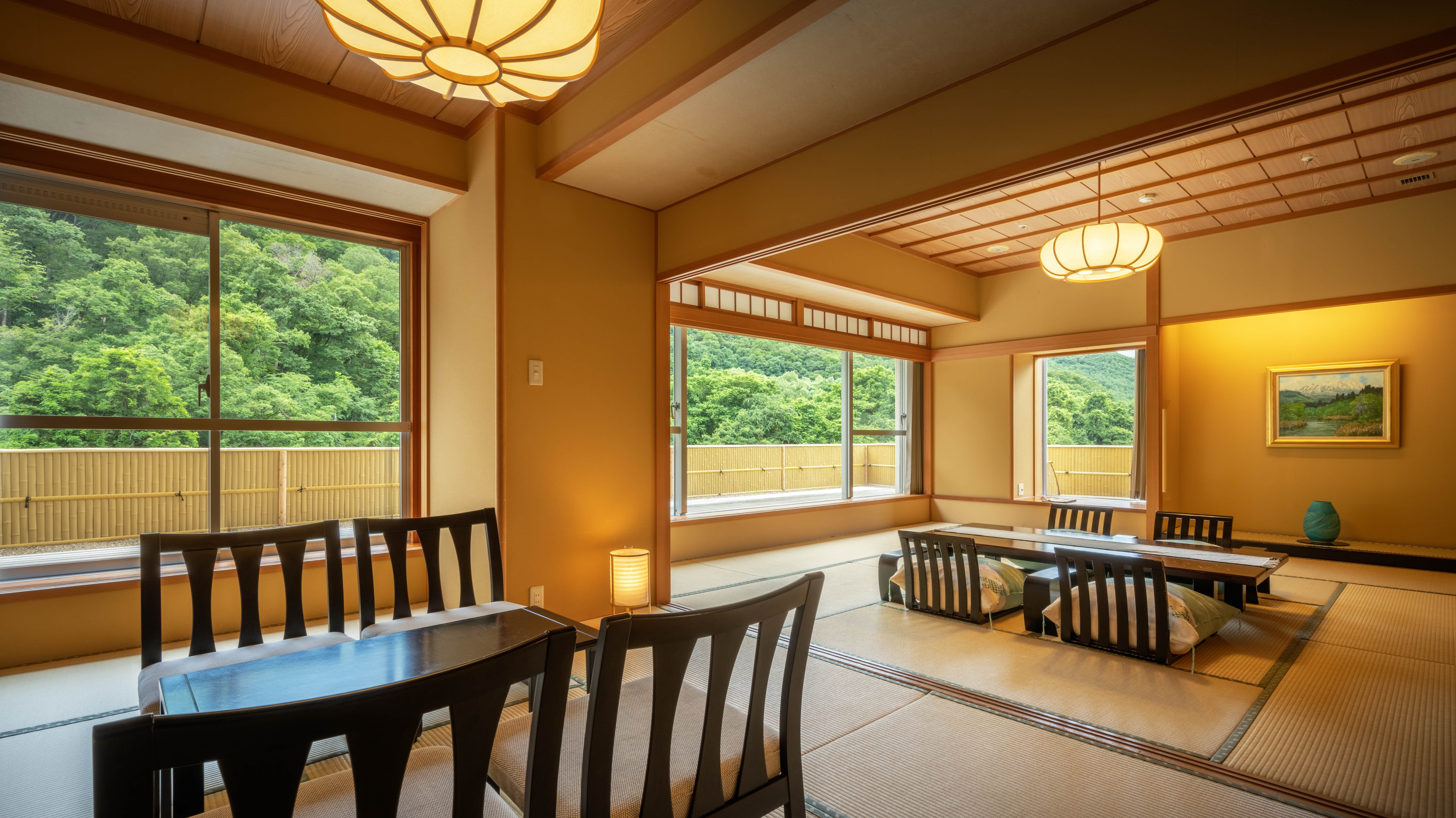 【露天風呂付特別室｜凌雲閣】1日2室限定◆純和室と和洋室のお部屋◆記念日などのご宿泊にもおすすめです