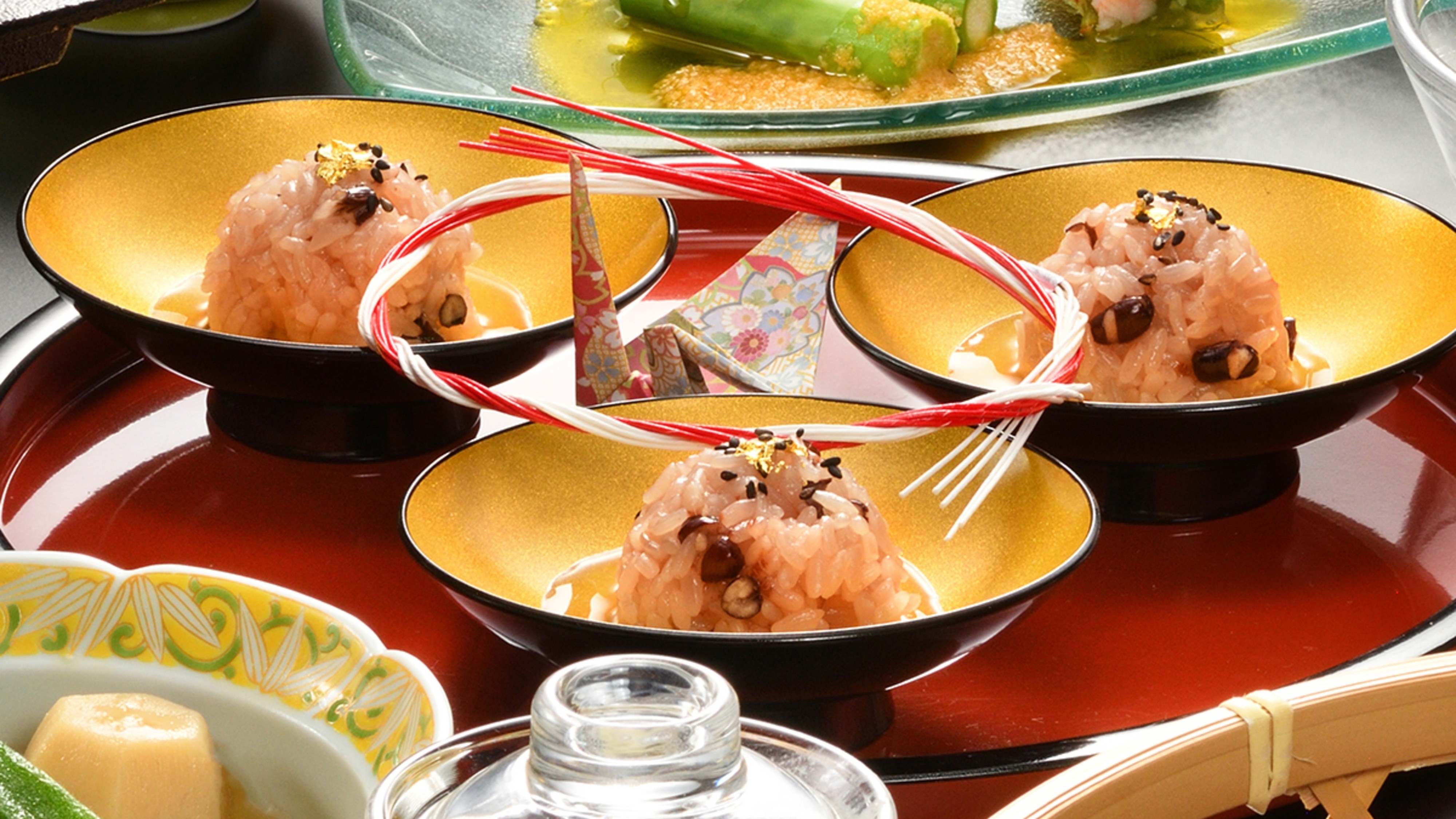 【料理長特製祝い膳】記念日プランのお食事例です