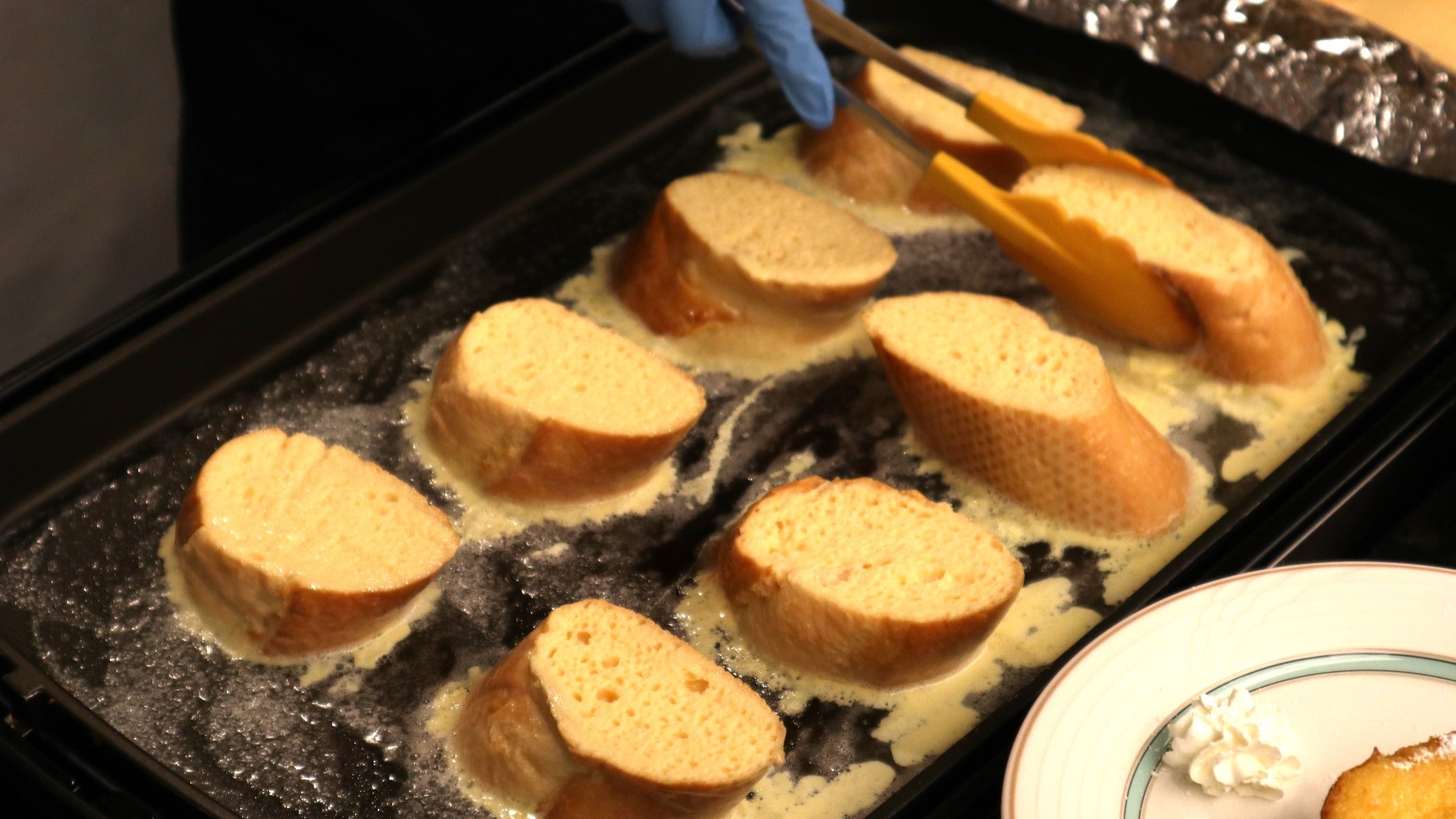 朝食のフレンチトースト