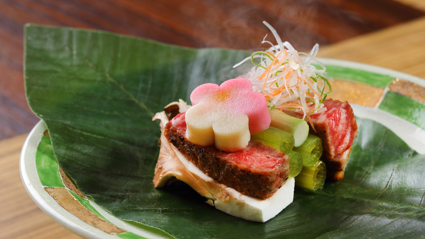 【半個室】メインはお肉かお魚をその場でチョイス。月替わりの究極会席＜風舞＞