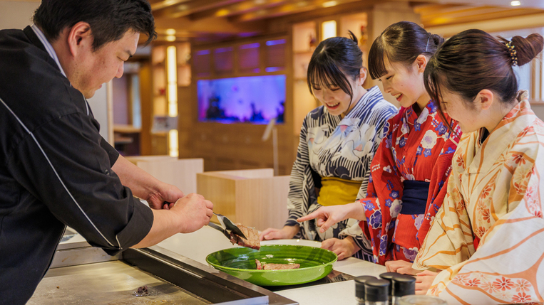 ◆ツアービュッフェ オープンキッチン一例