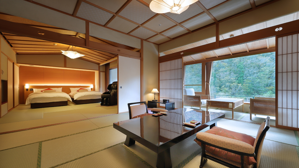 ◆ロイヤルフロア露天風呂付き特別客室2903（和室・和ベッドルーム）