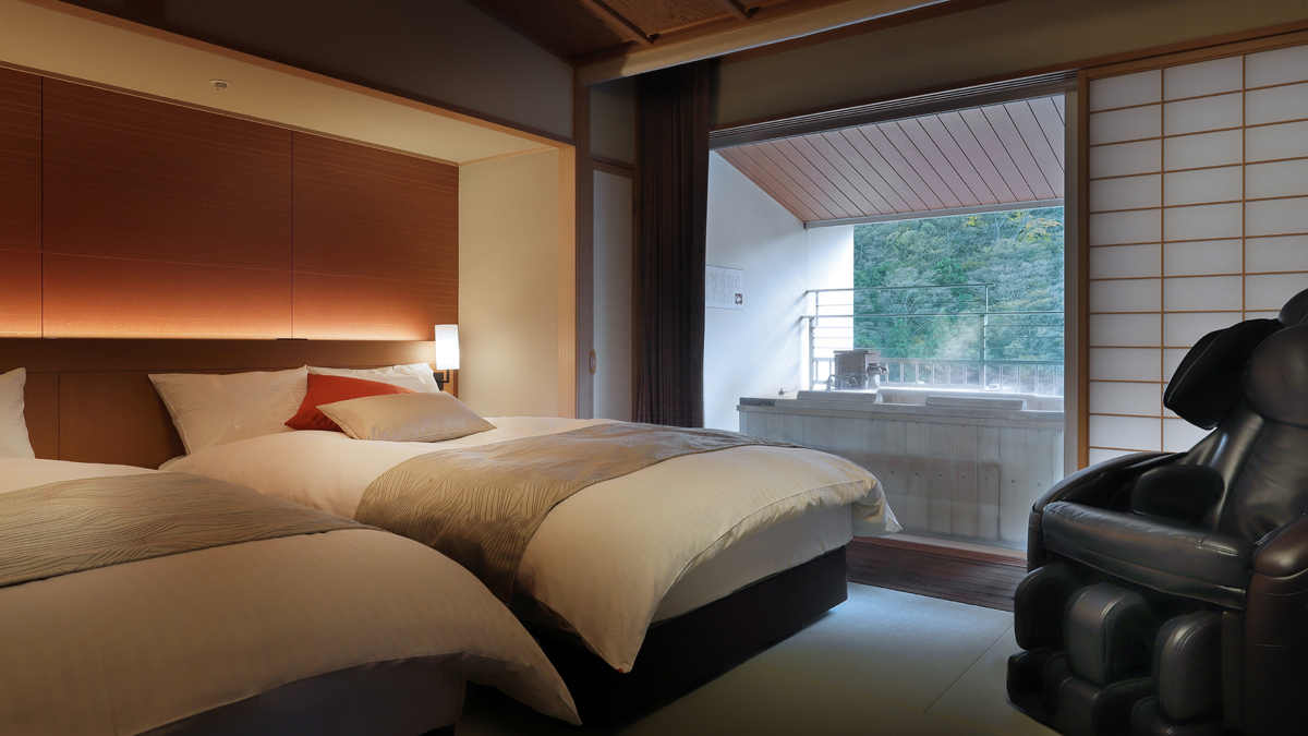 ◆ロイヤルフロア露天風呂付き特別客室2903（和室・和ベッドルーム）
