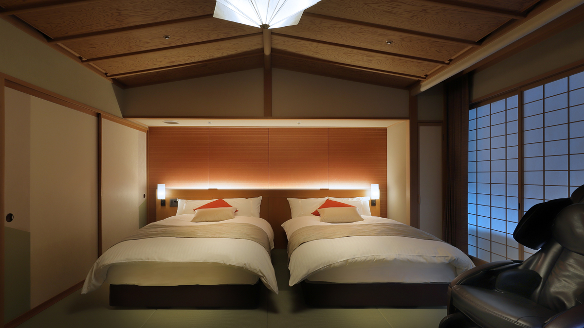 ◆ロイヤルフロア露天風呂付き特別客室2903（和室・和ベッドルーム）