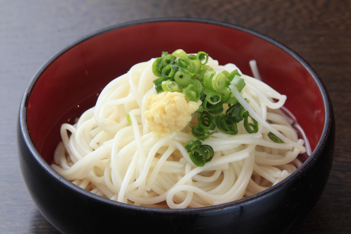 朝食バイキング　宮城県のご当地食材！白石うーめん