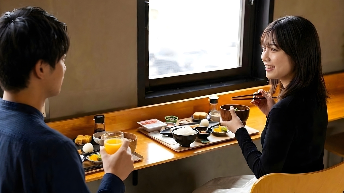【ポイントUP】＜朝食付＞朝食もポイントも欲張りに！彩り豊かな手作り和朝食膳で元気な一日をスタート！