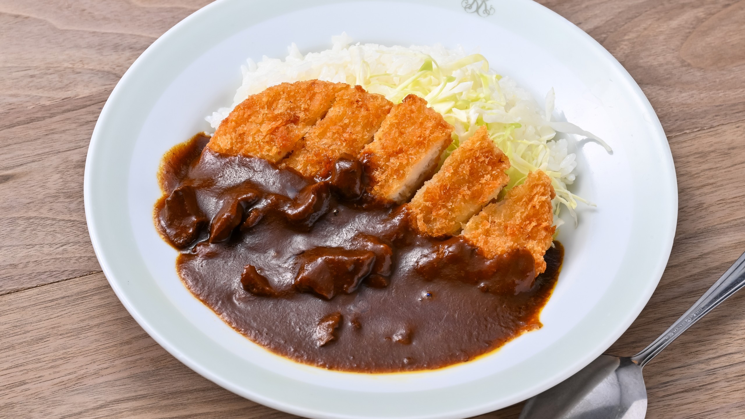 朝食　アパ社長カレー