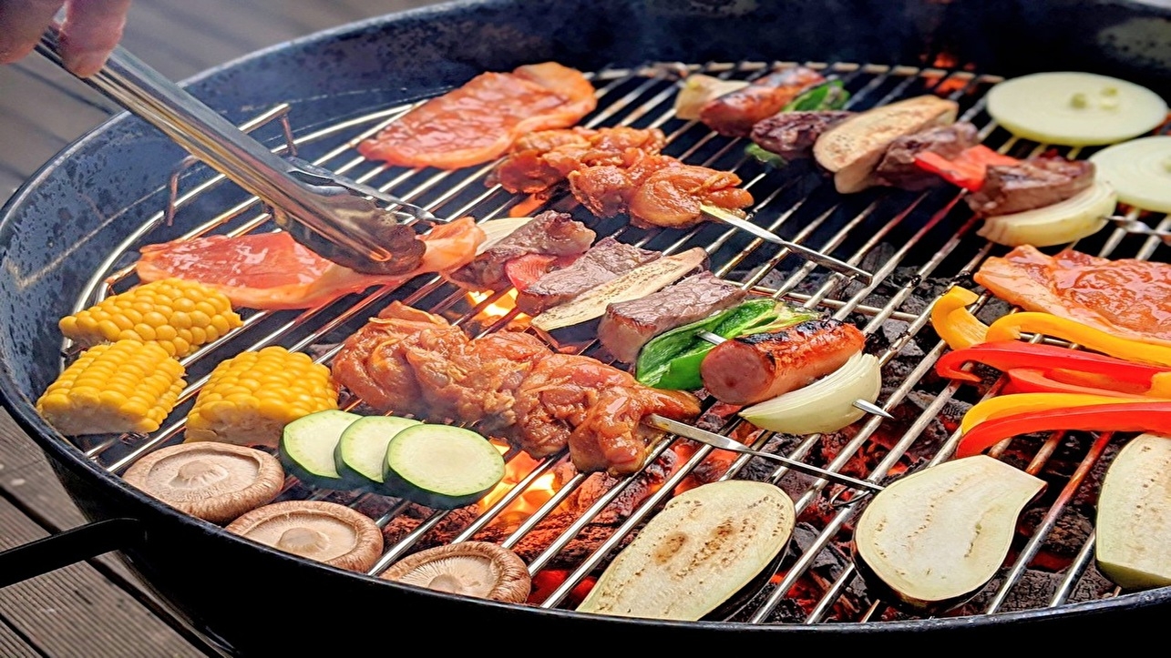 【手ぶらでBBQプラン】カップルやファミリー、女子会にもピッタリ！◎飲み放題付き◎大浴場☆駐車場完備