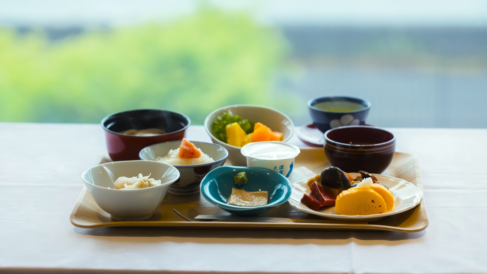 朝食|和食盛り付けイメージ