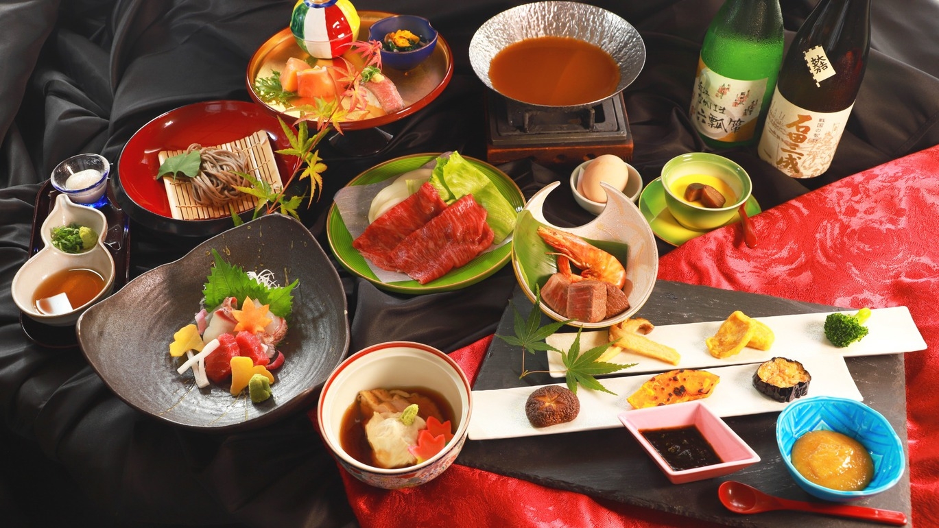 【和食☆最上級会席】料理長厳選！近江牛フィレステーキと地産地消の食材の饗宴で贅を尽くす（夕朝食付き）