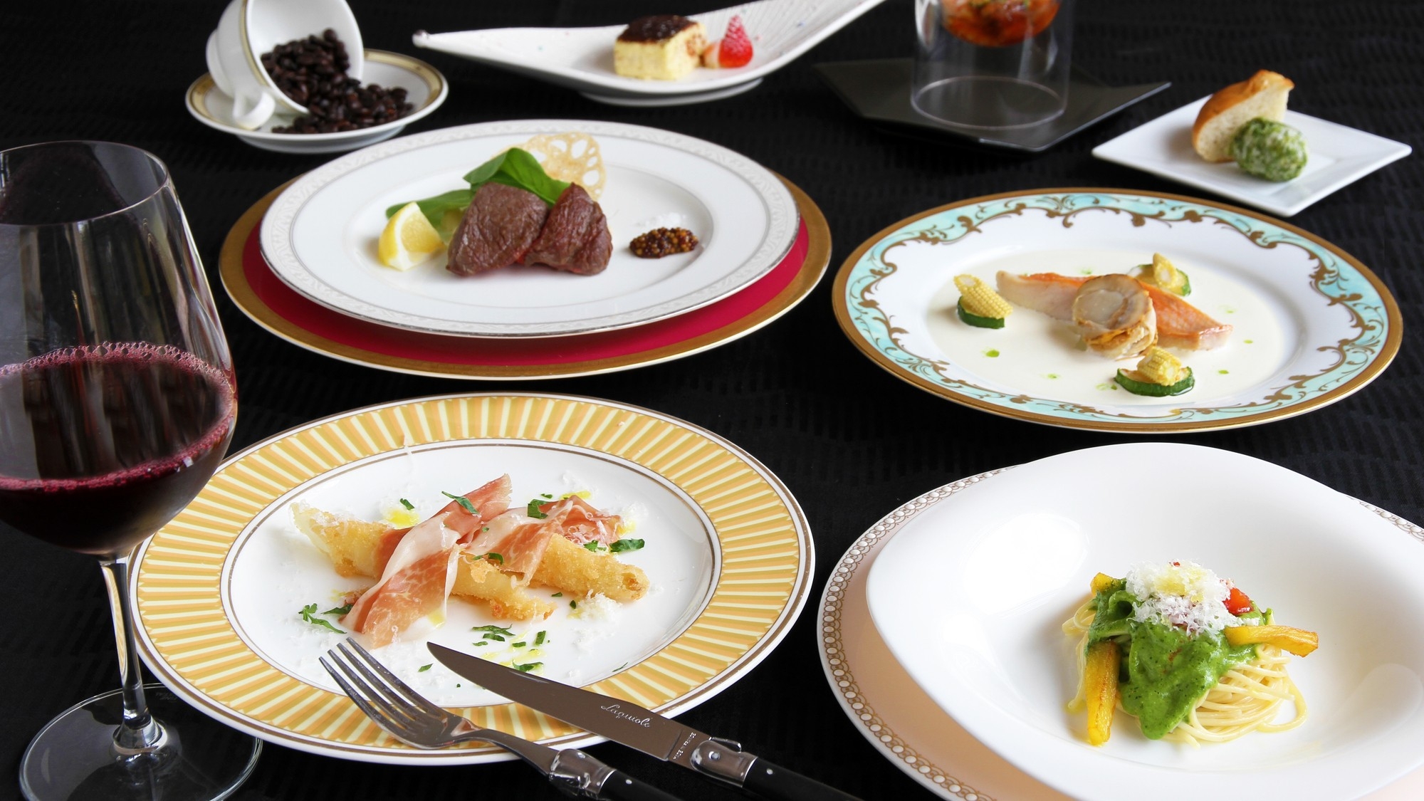 【LUXDAYSセール】「美食家のための近江牛イタリアンディナー」※一泊二食付き
