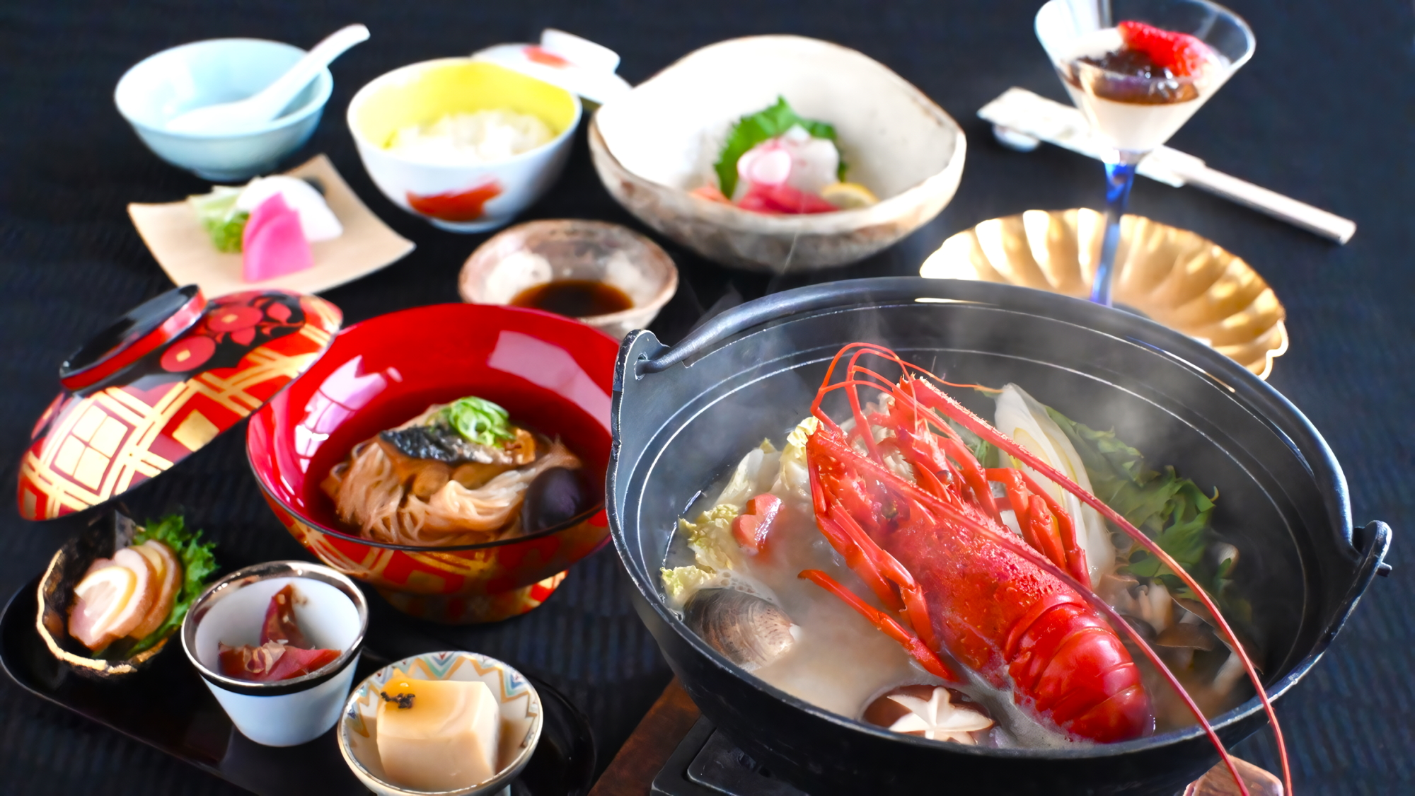 和食料理｜伊勢海老鍋