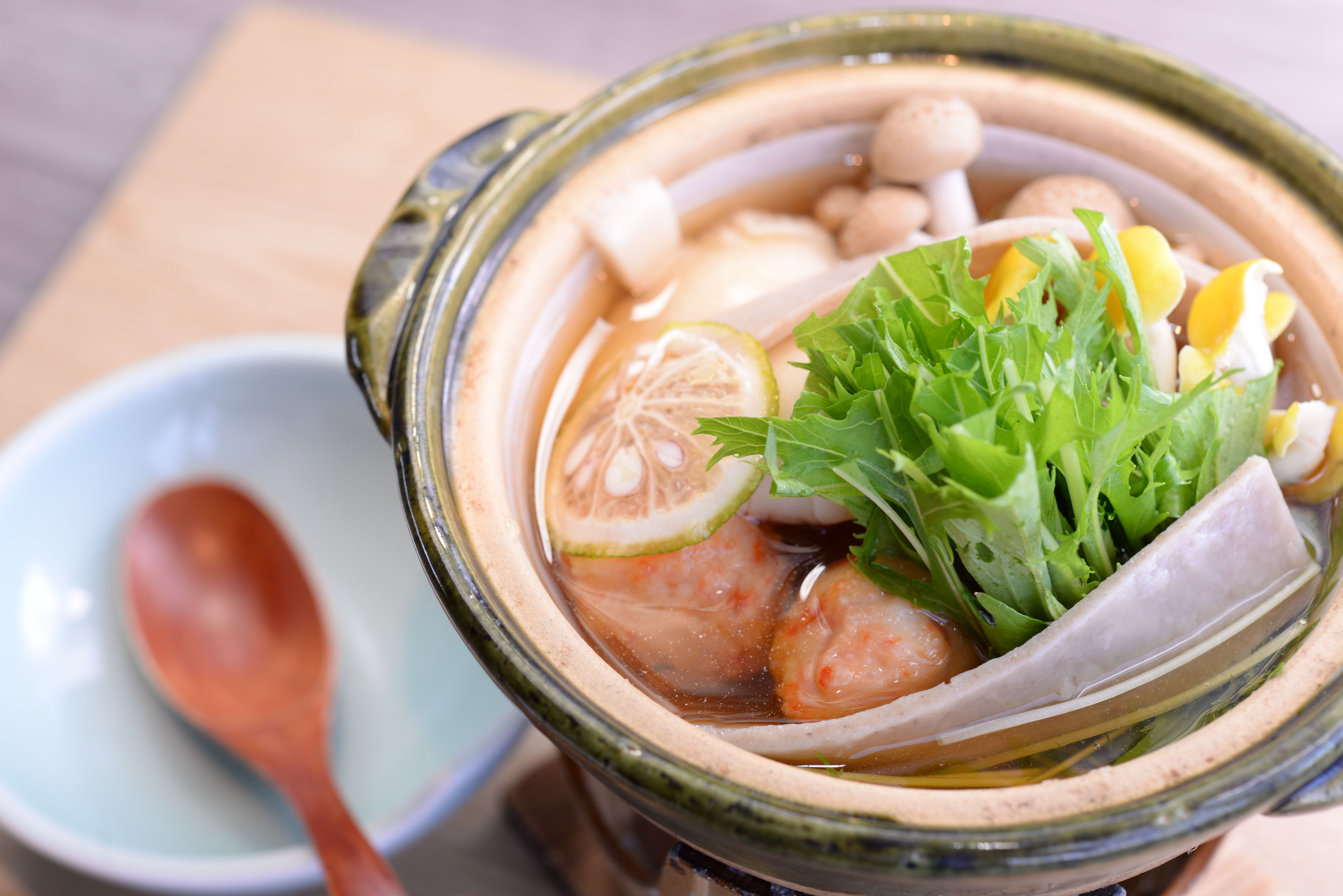 ～*海老のつみれと常陸秋蕎麦の木野子鍋*～