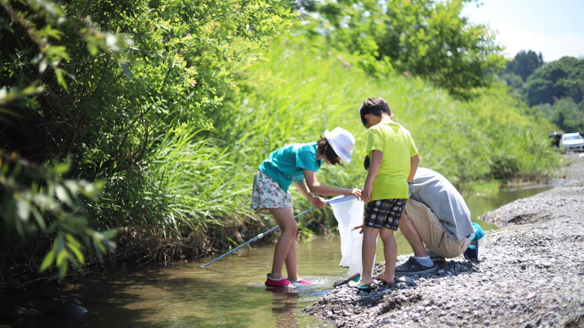 夏はやっぱり川遊び♪