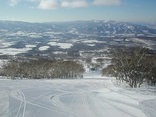 S字から下界を望む