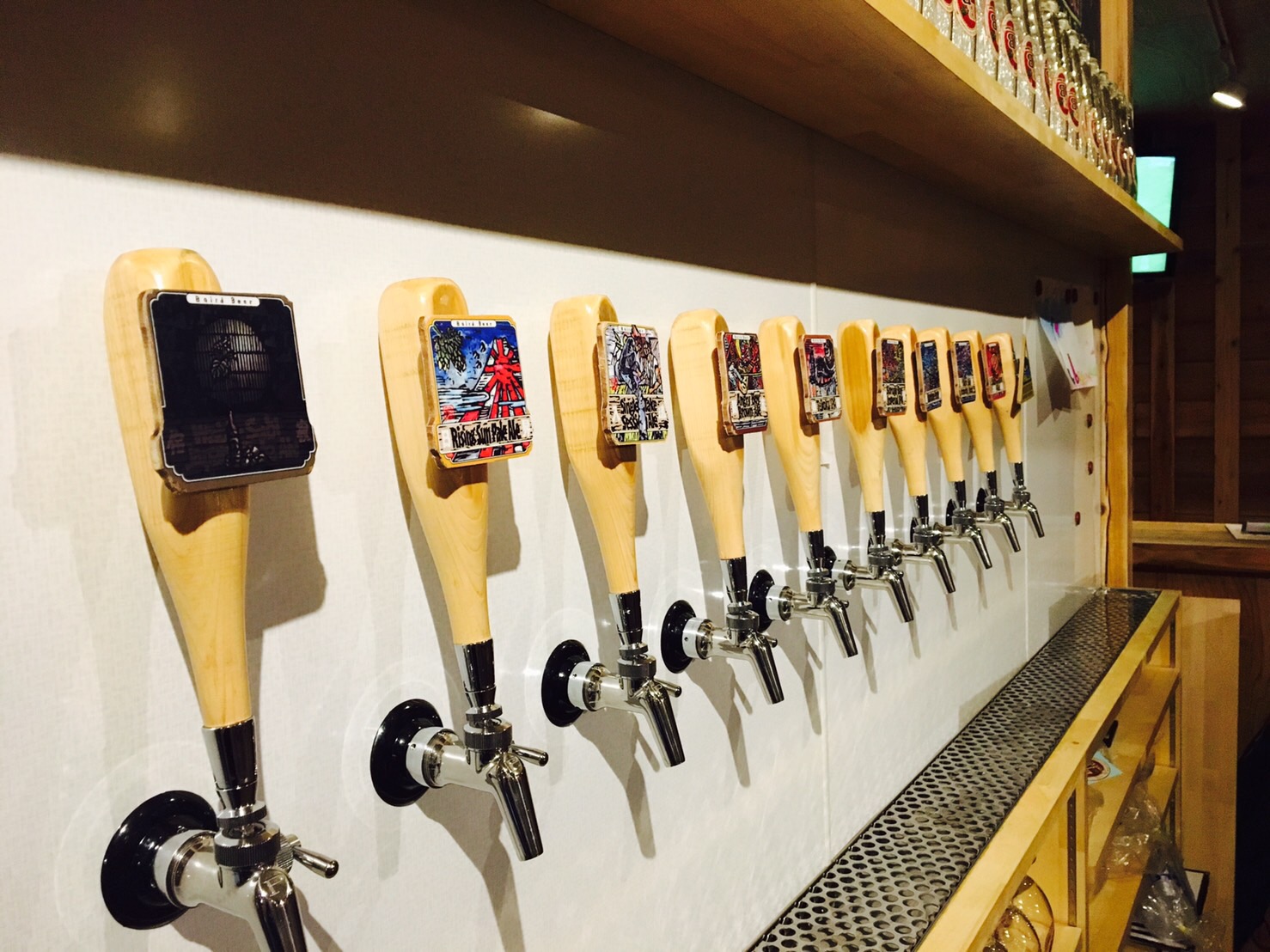 白馬タップルームのビール