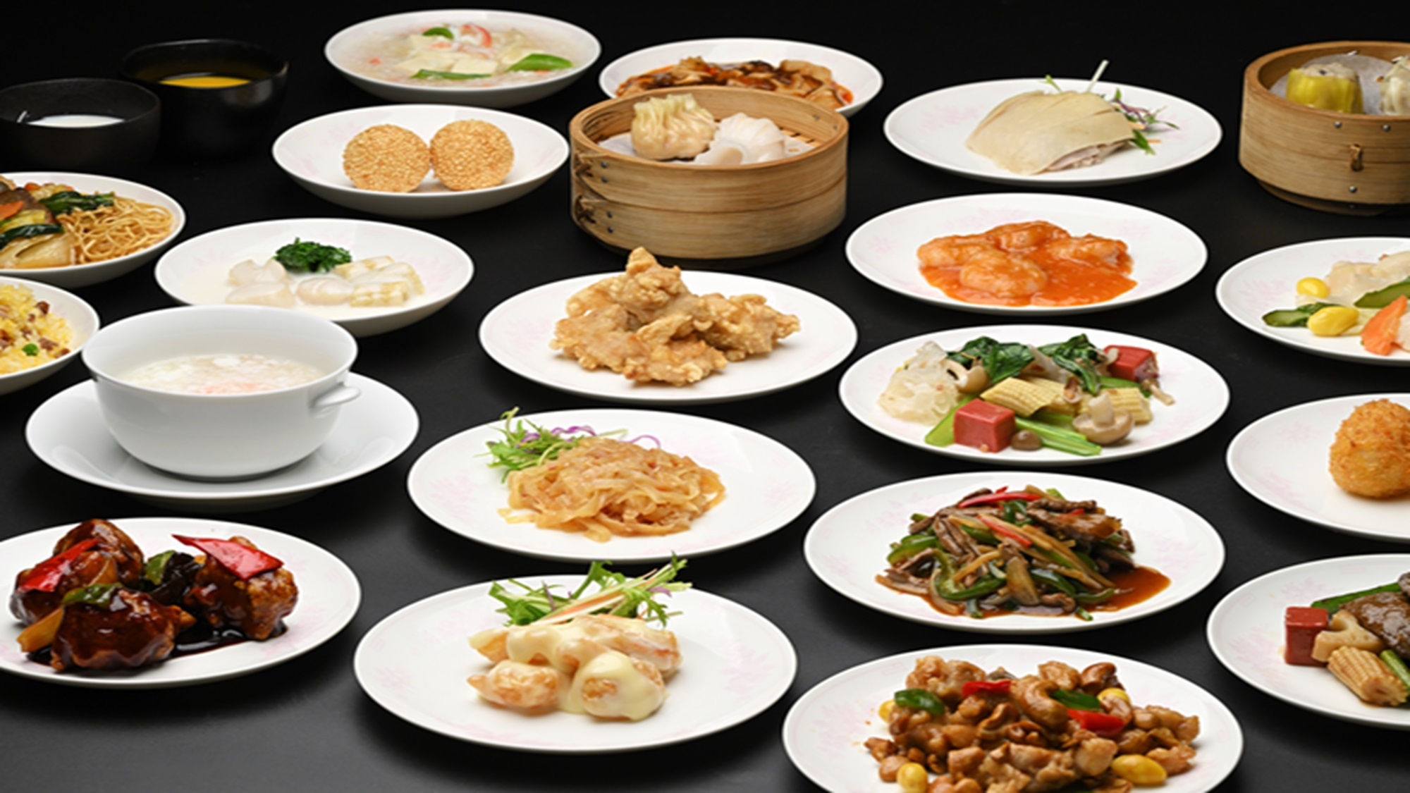 【期間限定】人気メニューを好きなだけ♪中国料理ハーフオーダーディナーブッフェ（夕朝食付き）