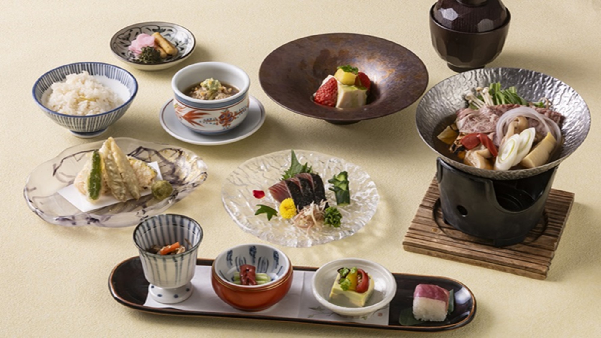 初夏の旬会席（イメージ）