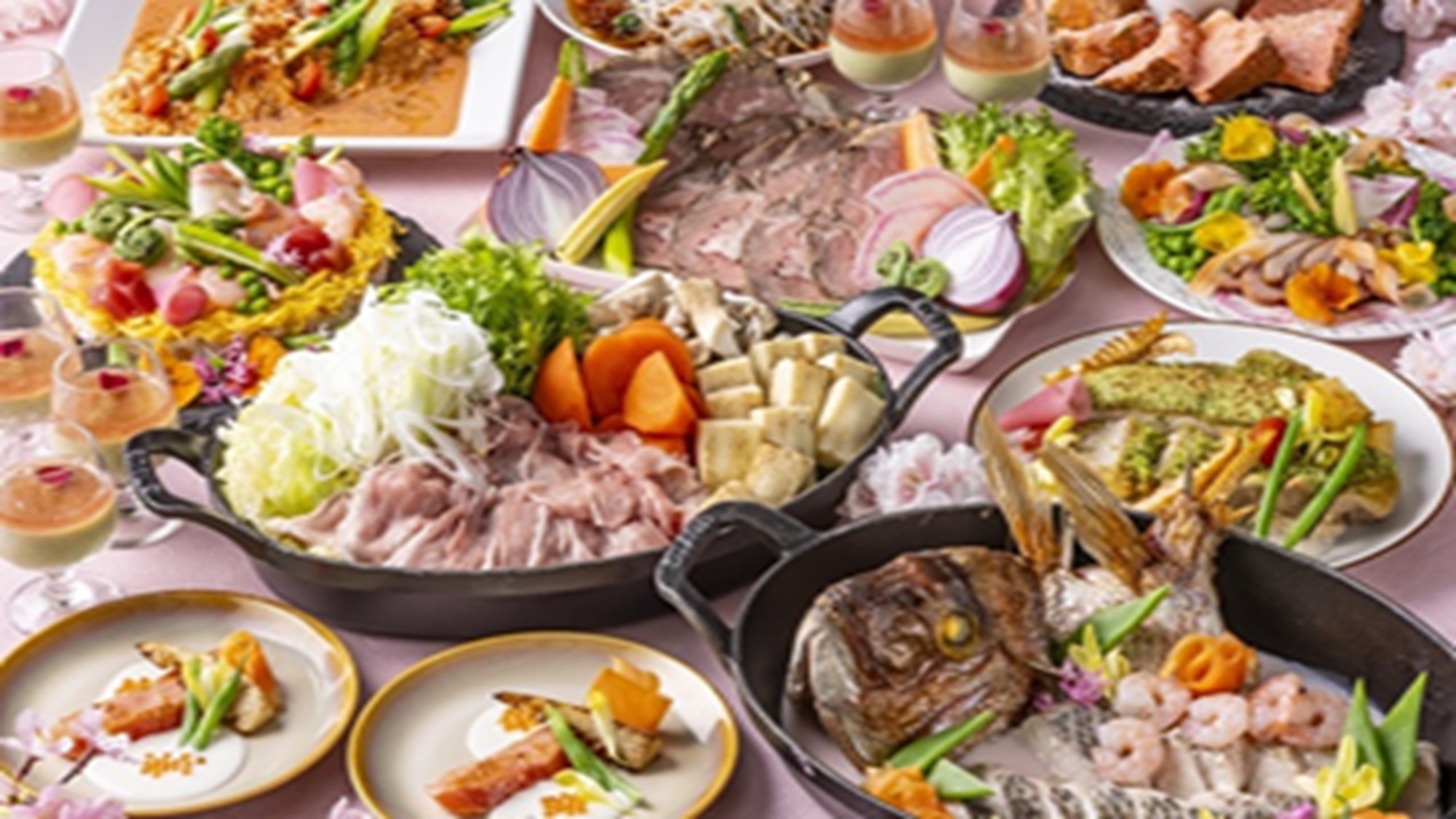 2026春のディナーブッフェ（イメージ）