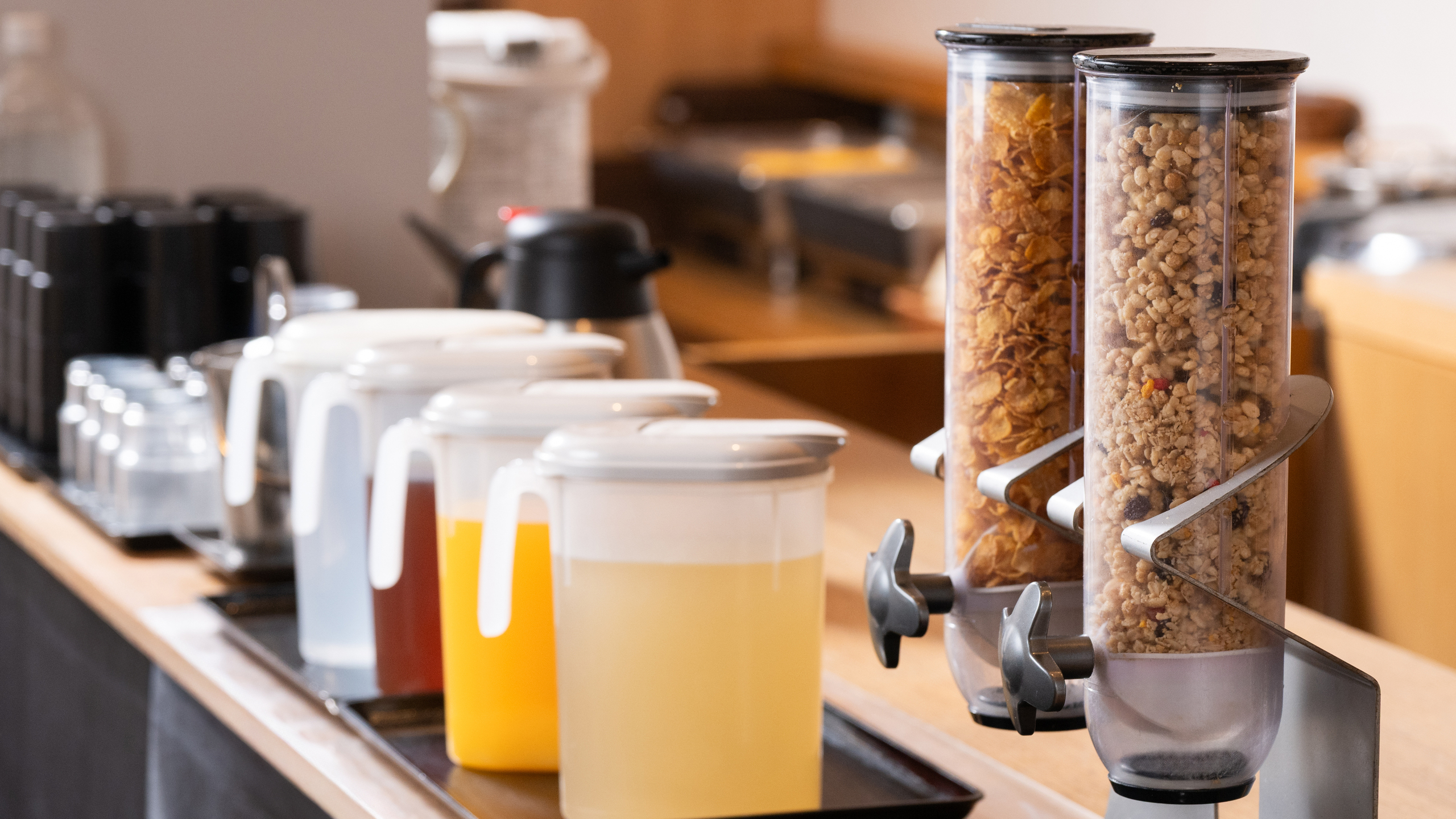 【朝食】ドリンクコーナー