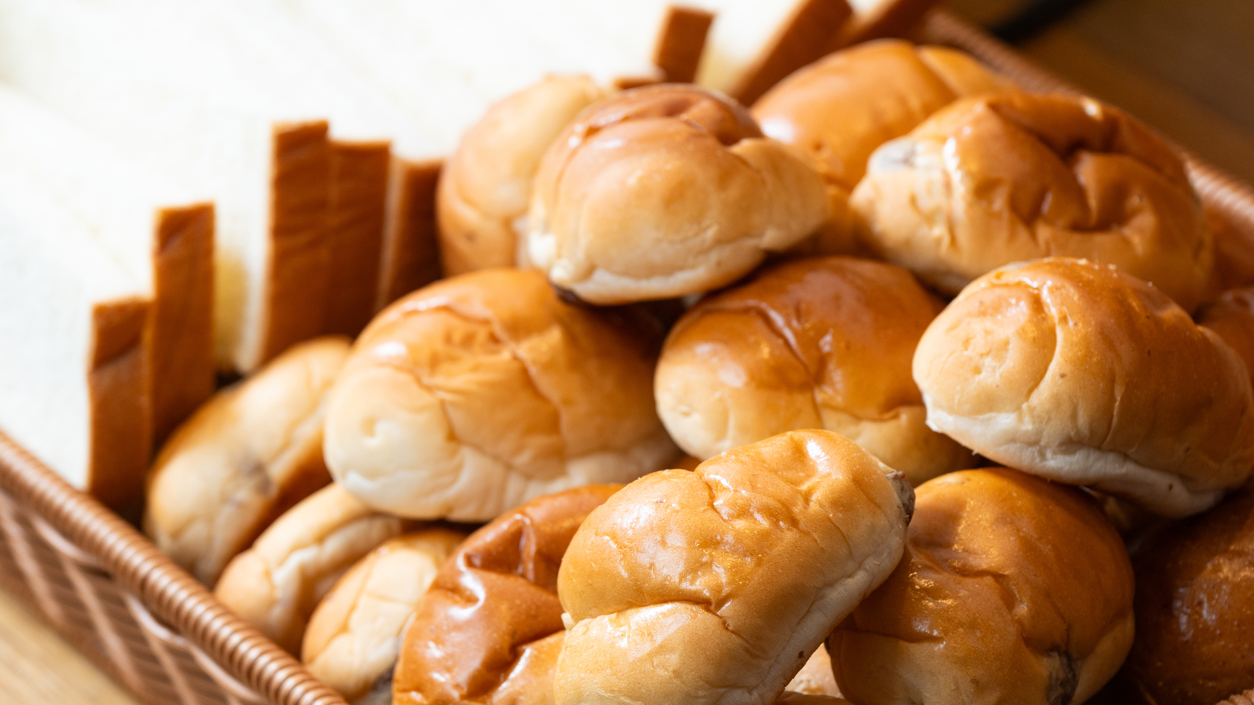 【朝食】パンコーナー