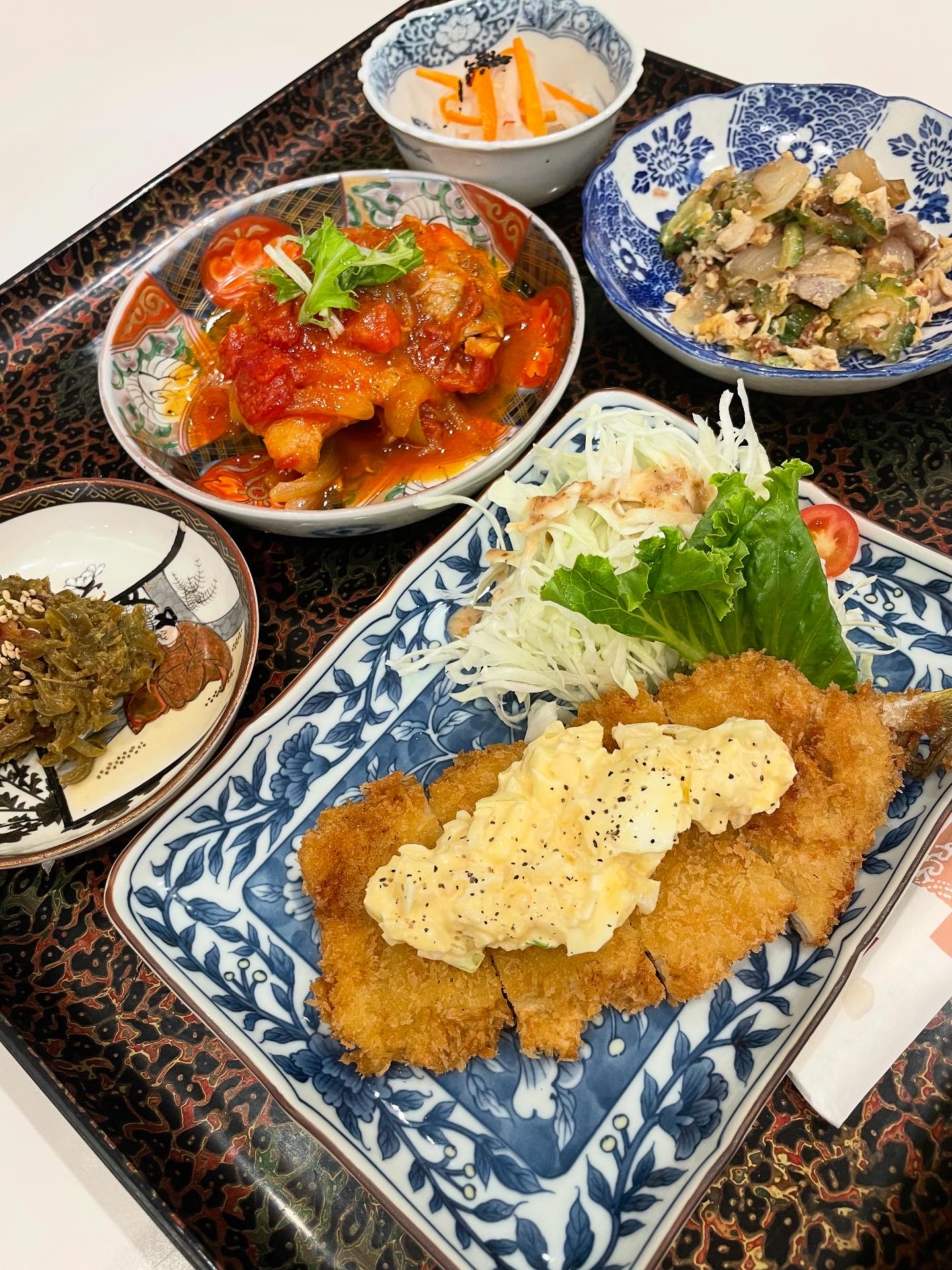 晩夏の夕食