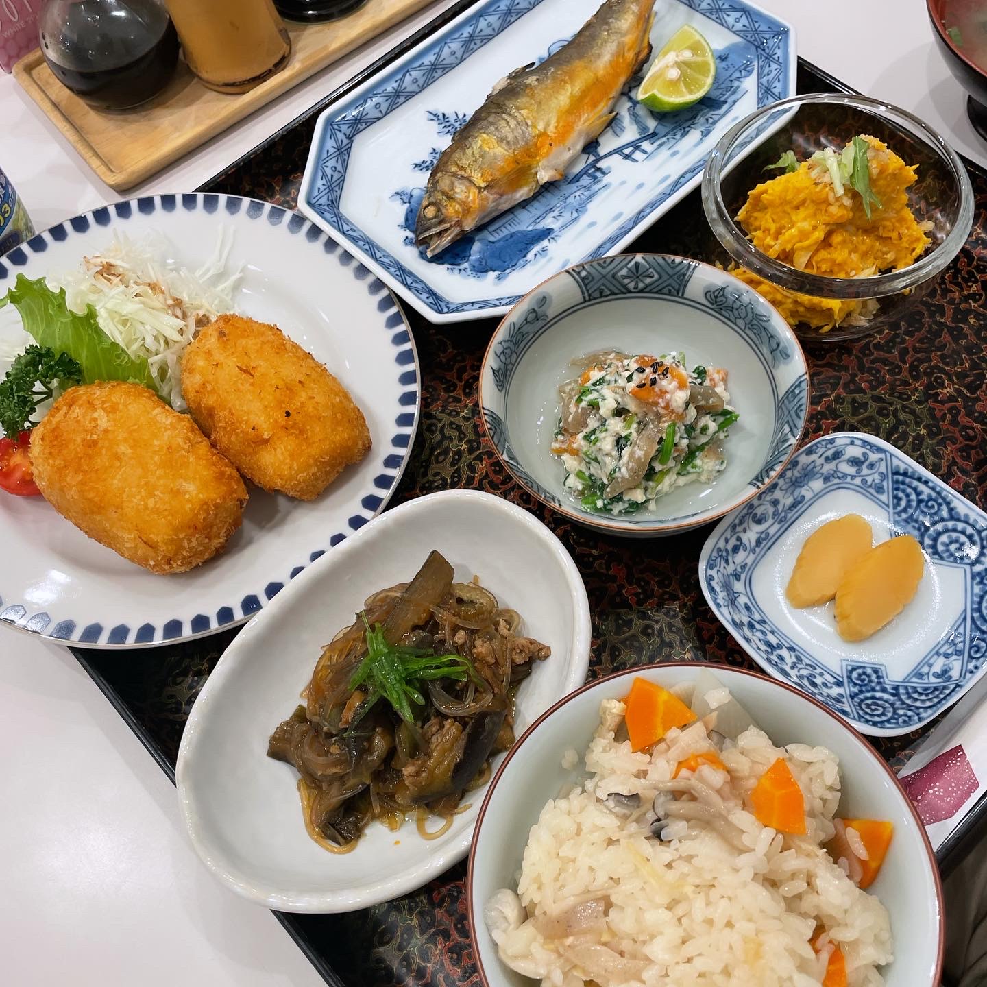 初秋の夕食