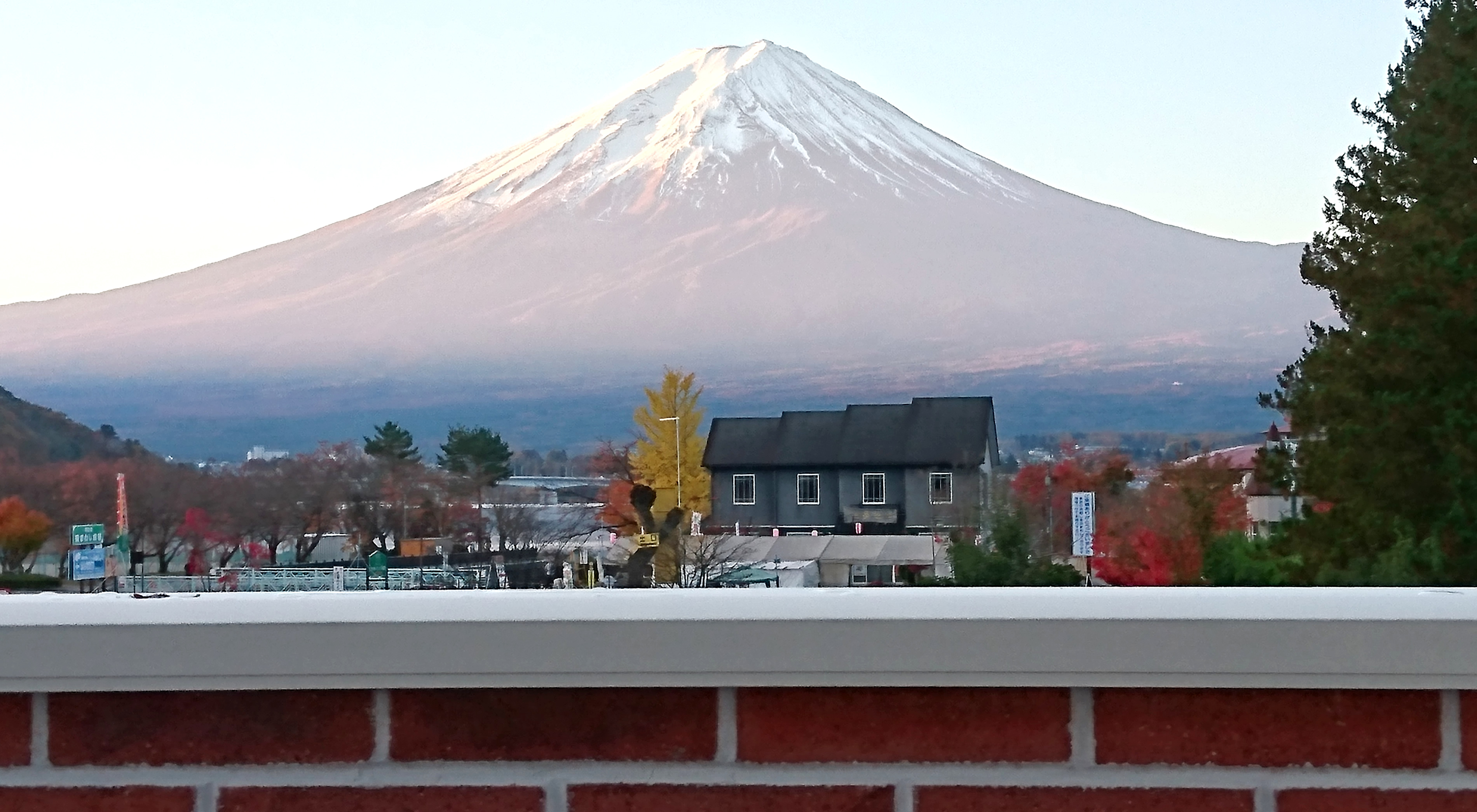 YUSHIN　2階から富士山