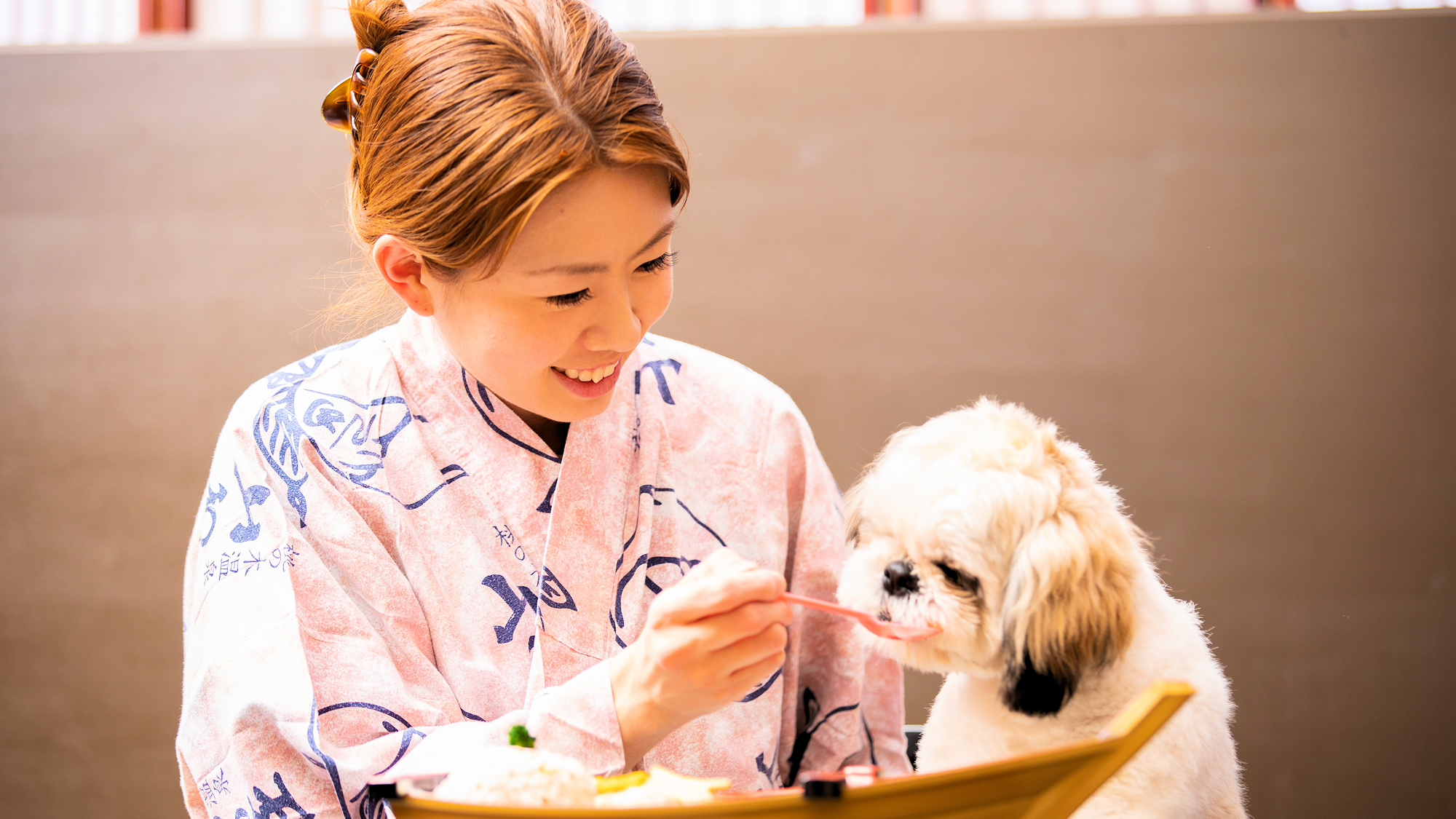 ■その他■お食事処／お食事処もワンちゃんOK、ワンちゃんと一緒に美食に舌鼓／ワンちゃん専用メニュー有