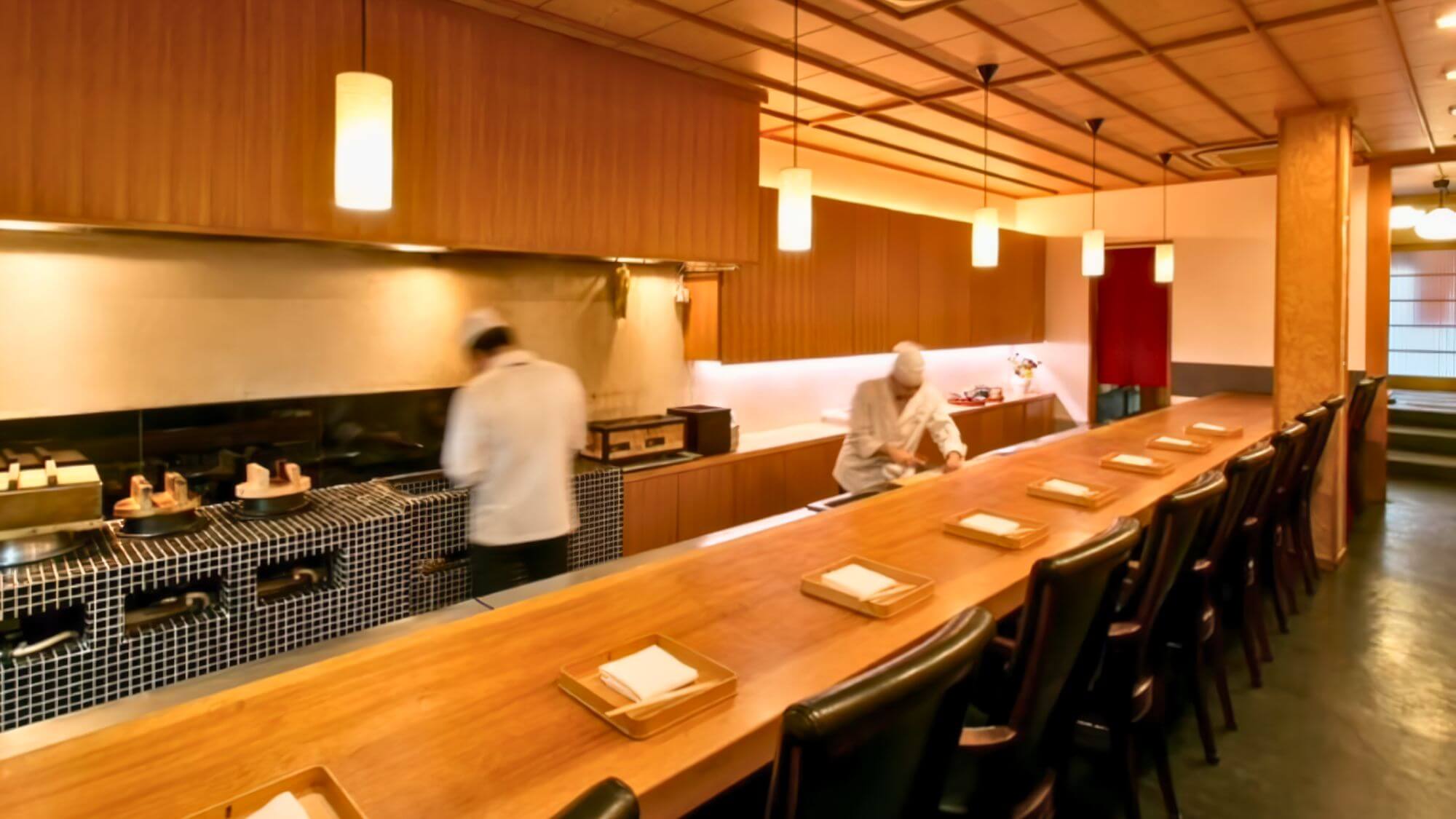 【ご夕食一例】京料理・割烹「宮川町水簾」四季の移ろいを感じる京料理と、厳選地酒のマリアージュ。