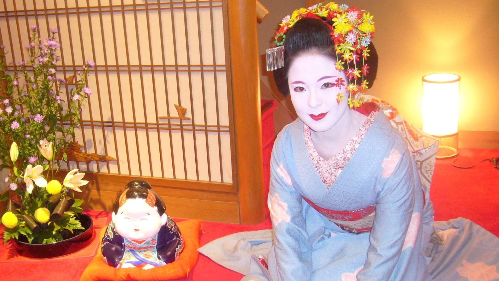  【お座敷体験】京都祇園の舞妓遊びを町家で堪能〇大人の京都旅満喫プラン（素泊り）
