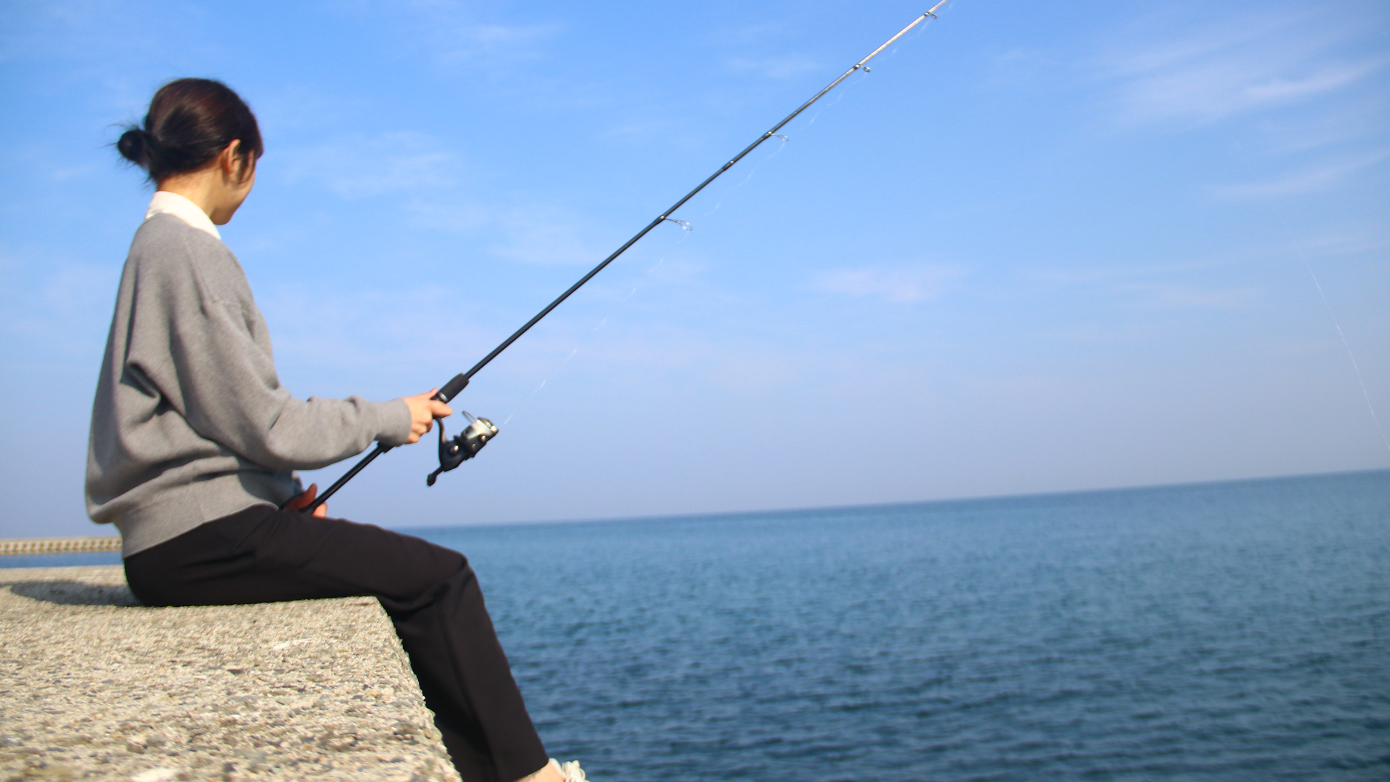 アミーマンボスからすぐの瀬戸内海で釣り♪