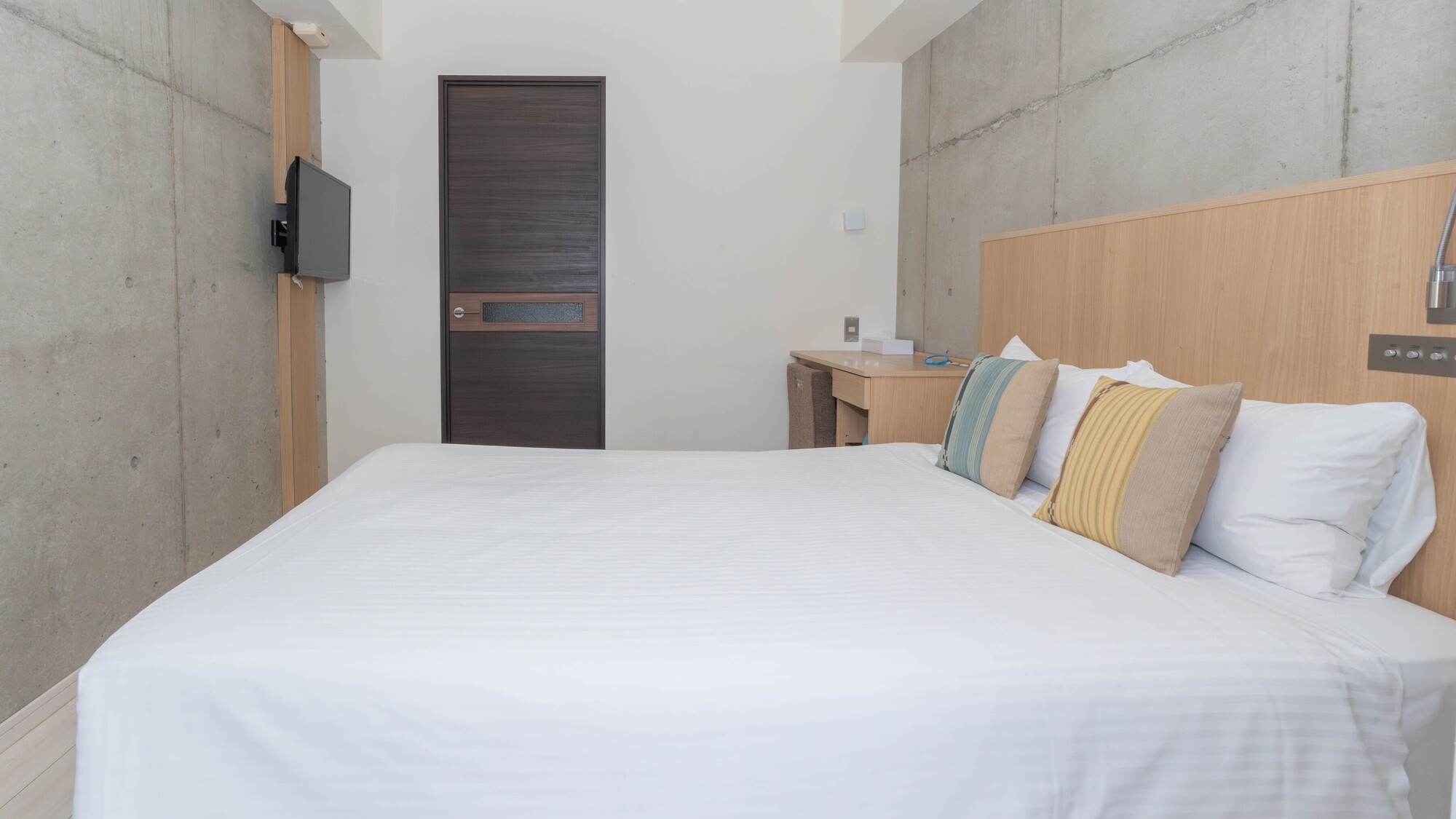 仕切りドアが高いプライベート性を確保