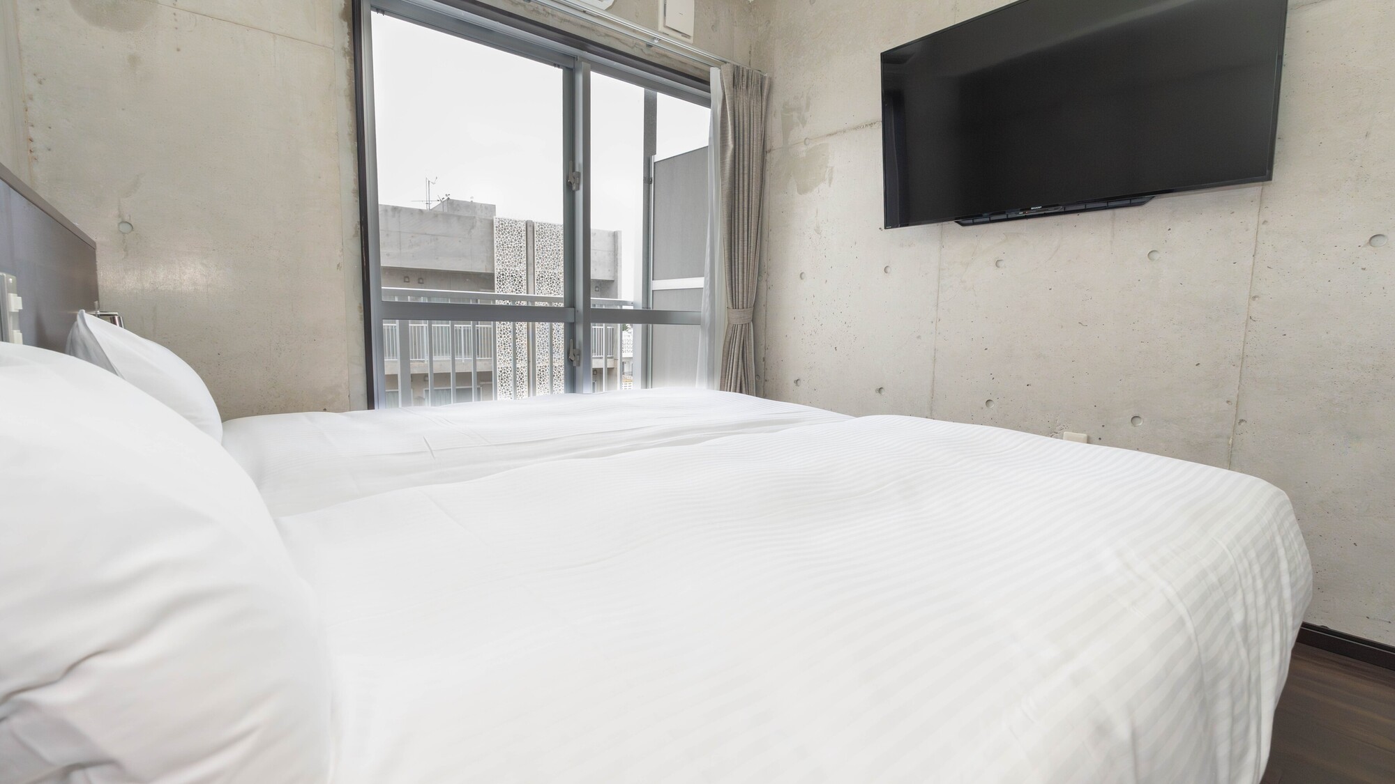 スッキリとしたレイアウトのお部屋