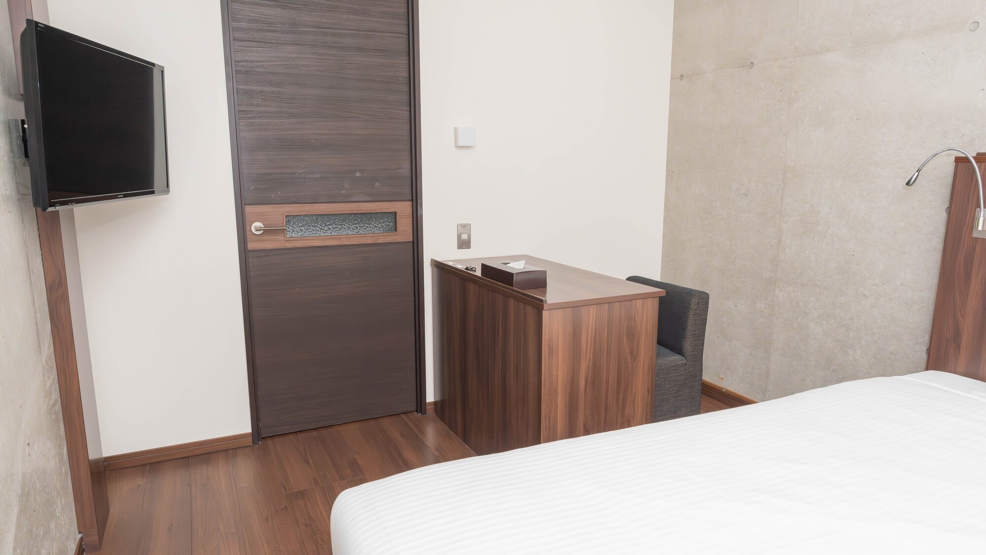 仕切りドアによる高いプライベート性