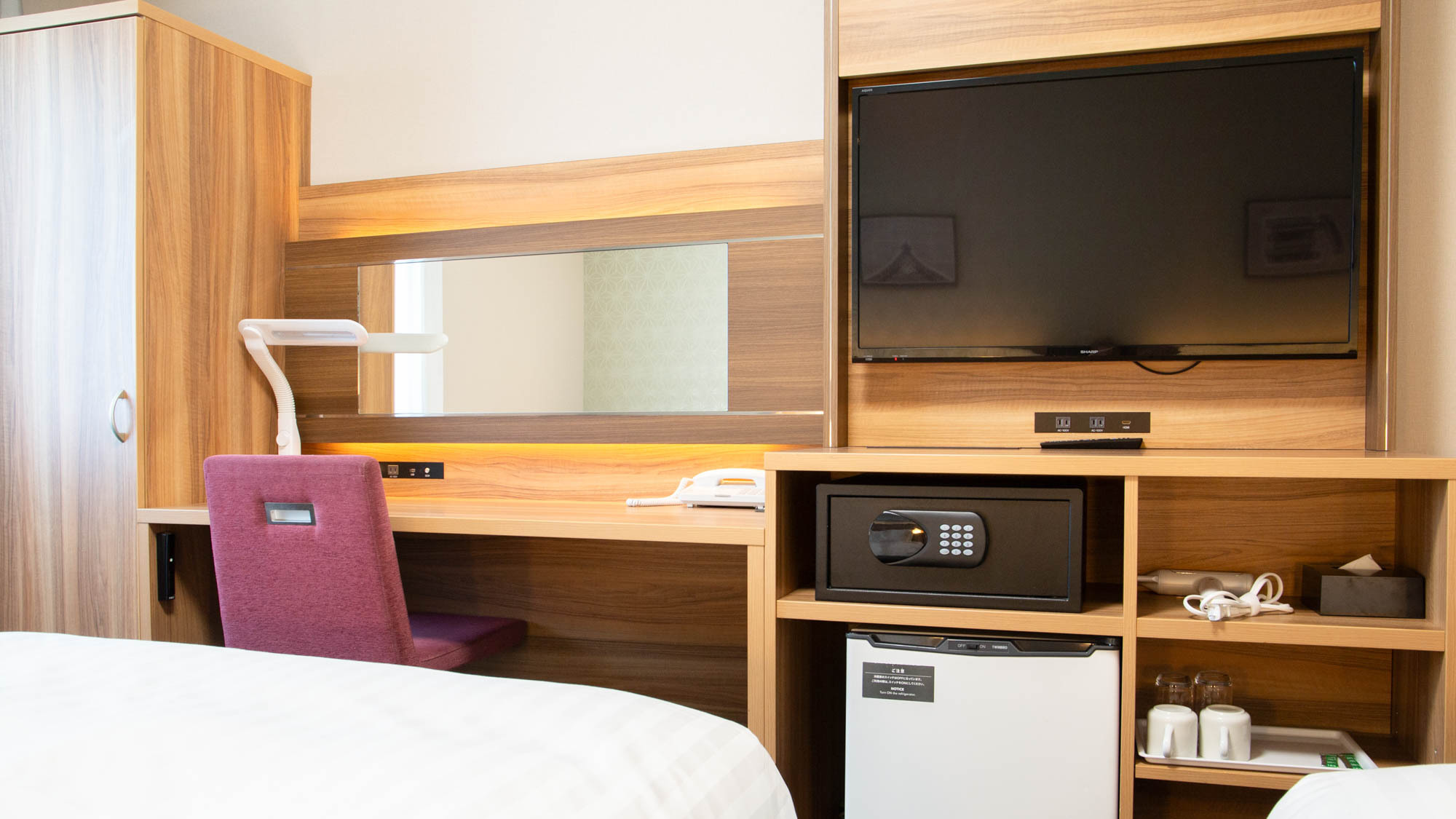 【ツインスタンダード2】客室の一例