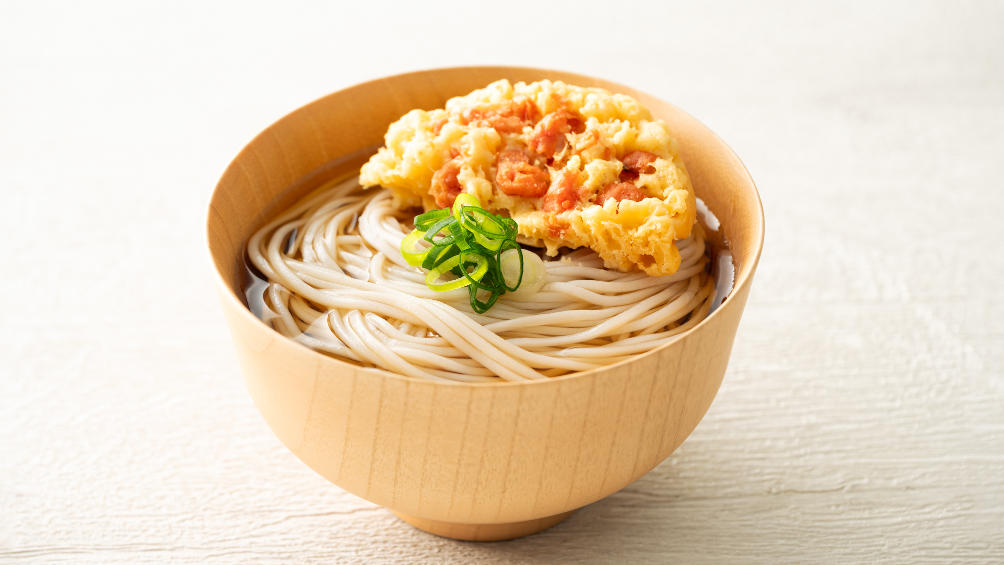 【東神田限定ご当地メニュー】（日替わり）更科蕎麦と海老のかき揚げ