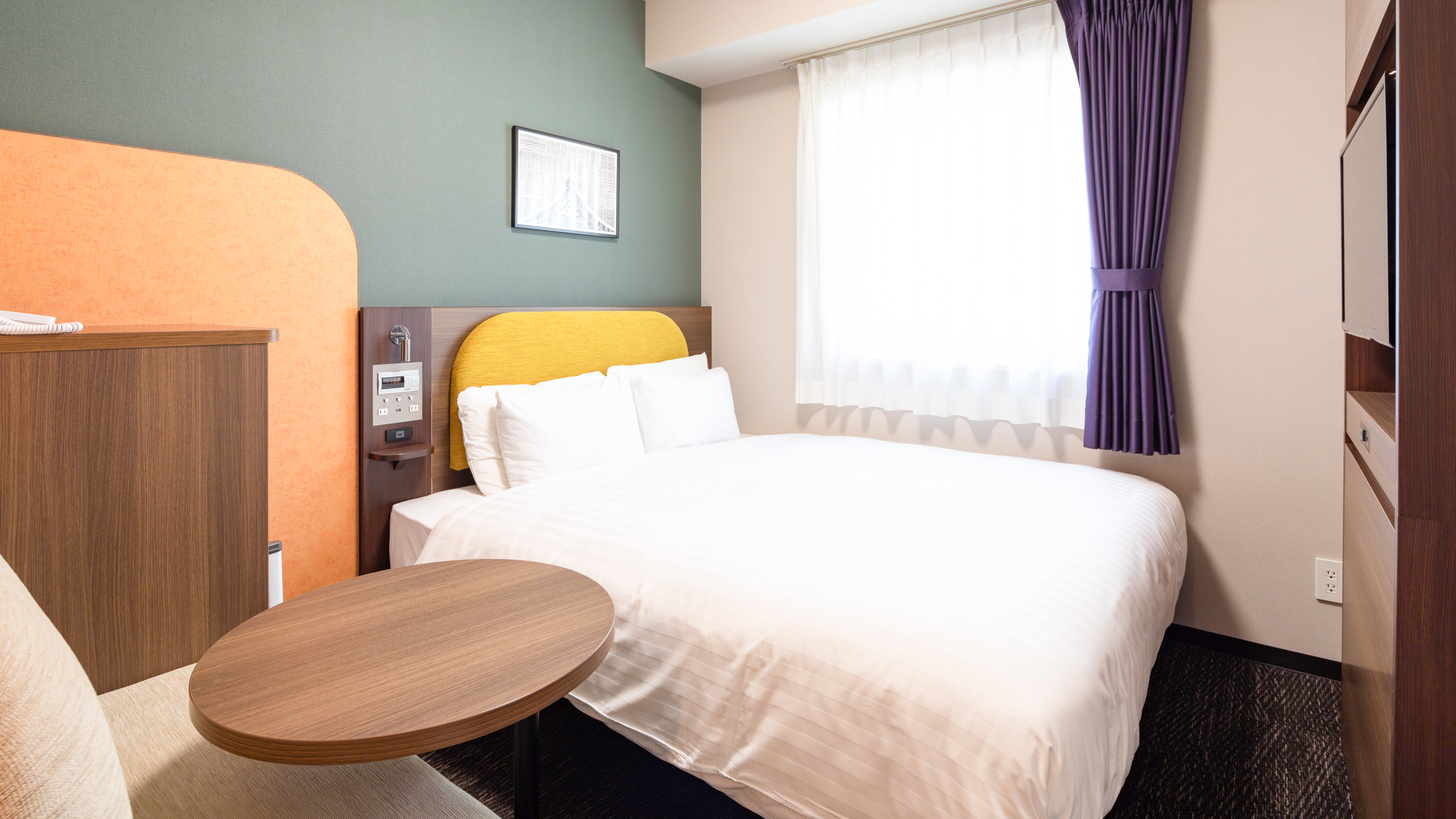 【1ベッドルーム】クイーンエコノミー2◆ベッド幅164cm◆広さ15～19平米