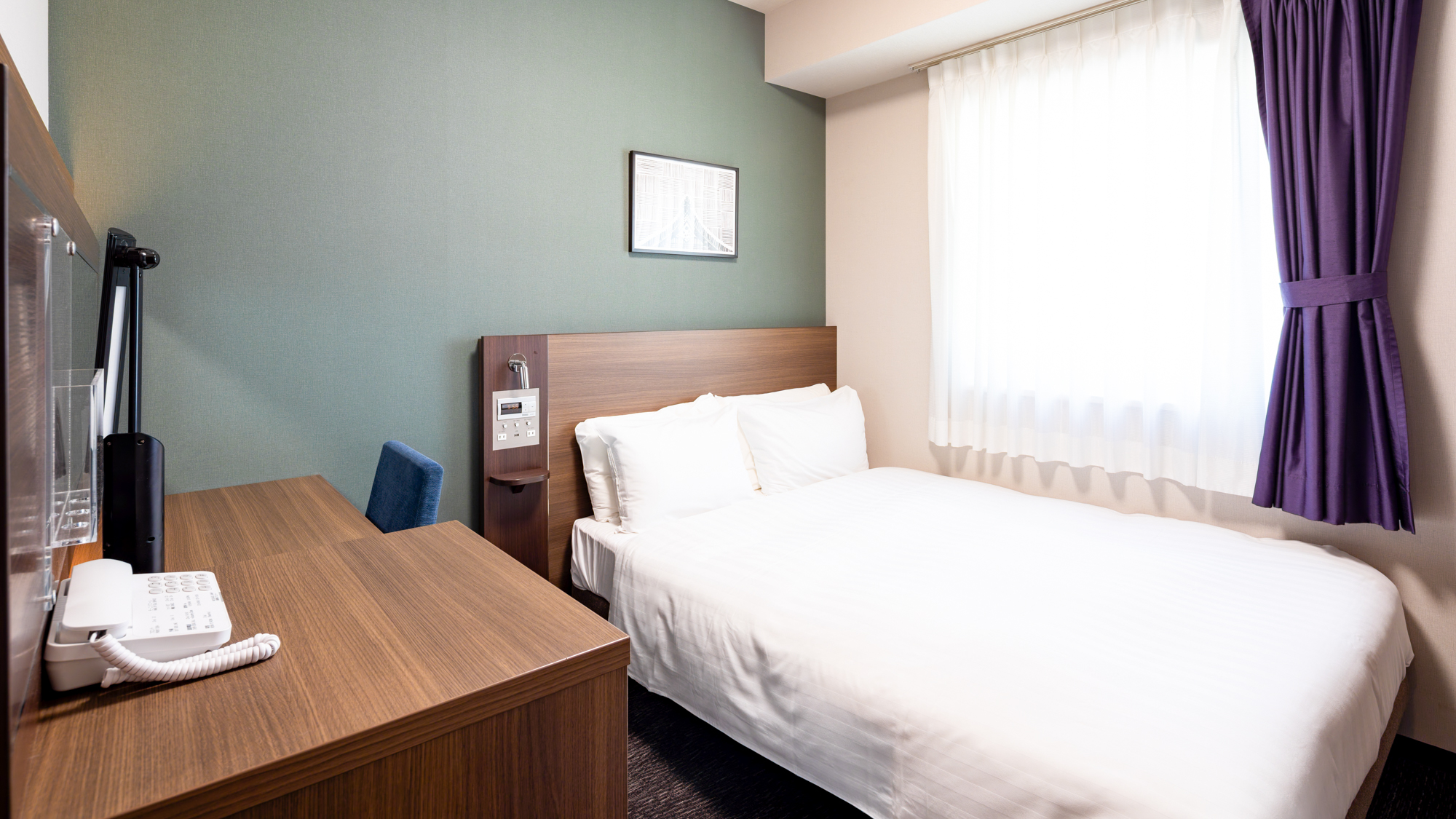 【1ベッドルーム】ダブルスタンダード◆ベッド幅140cm◆広さ15～19平米